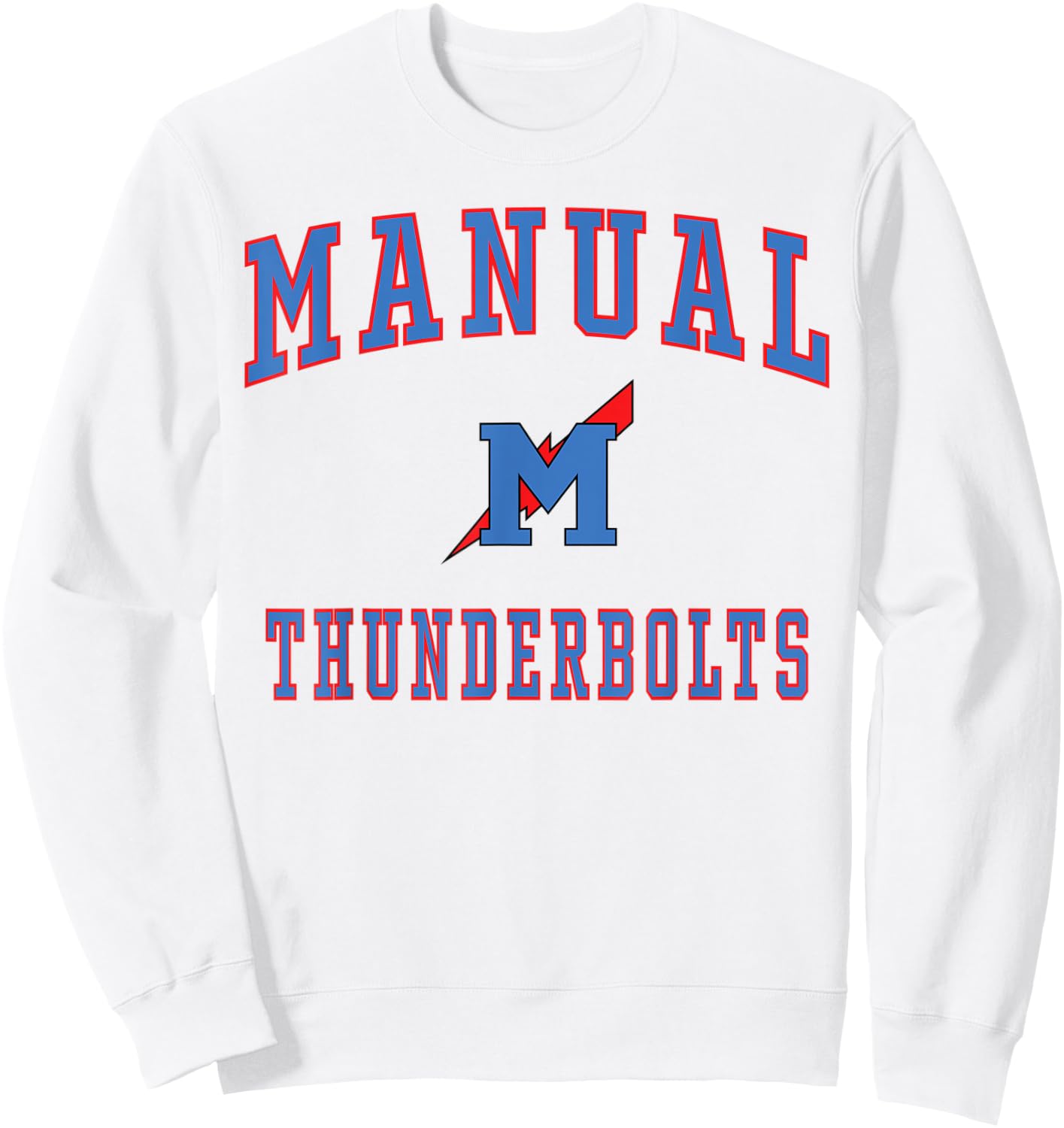 Manual High School Thunderbolts Sweatshirt - Sweatshirt | White
