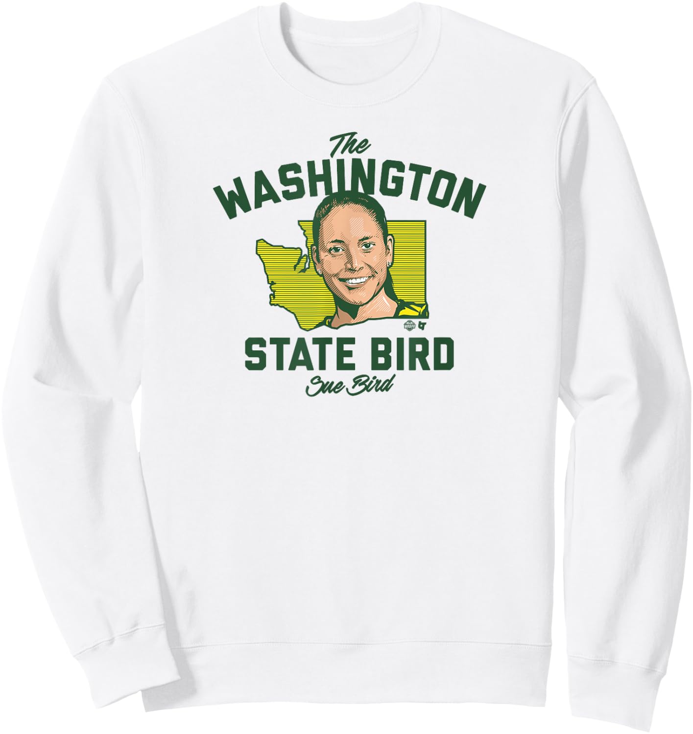 Sue Bird - Washington State Bird - Seattle Basketball Sweatshirt - Sweatshirt | White