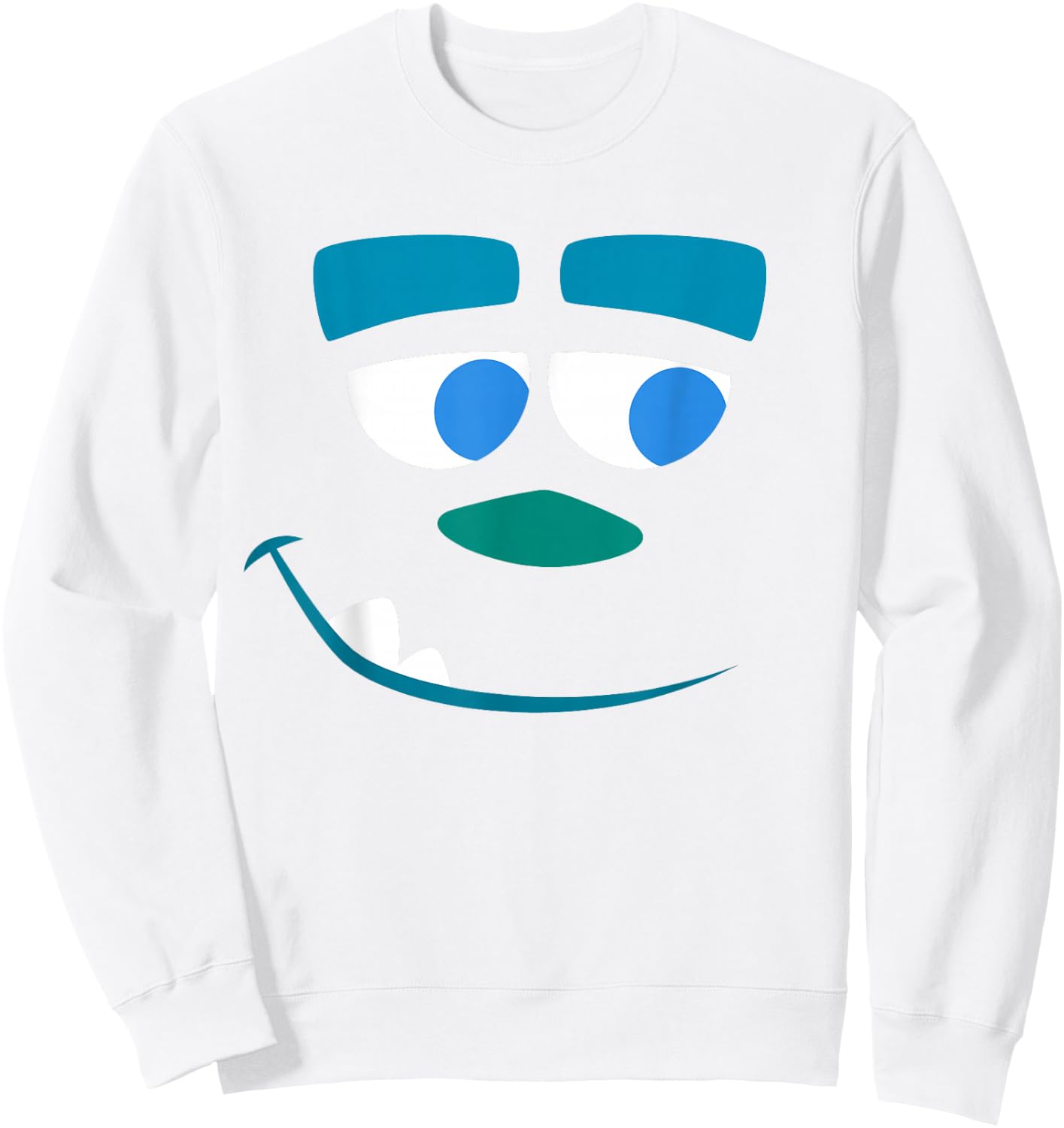 Disney PIXAR Monsters, Inc. Big Face Sulley Costume Sweatshirt - Sweatshirt | White