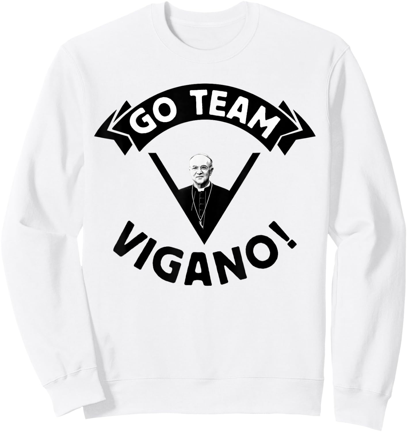 Go Team Viganò Sweatshirt - Sweatshirt | White