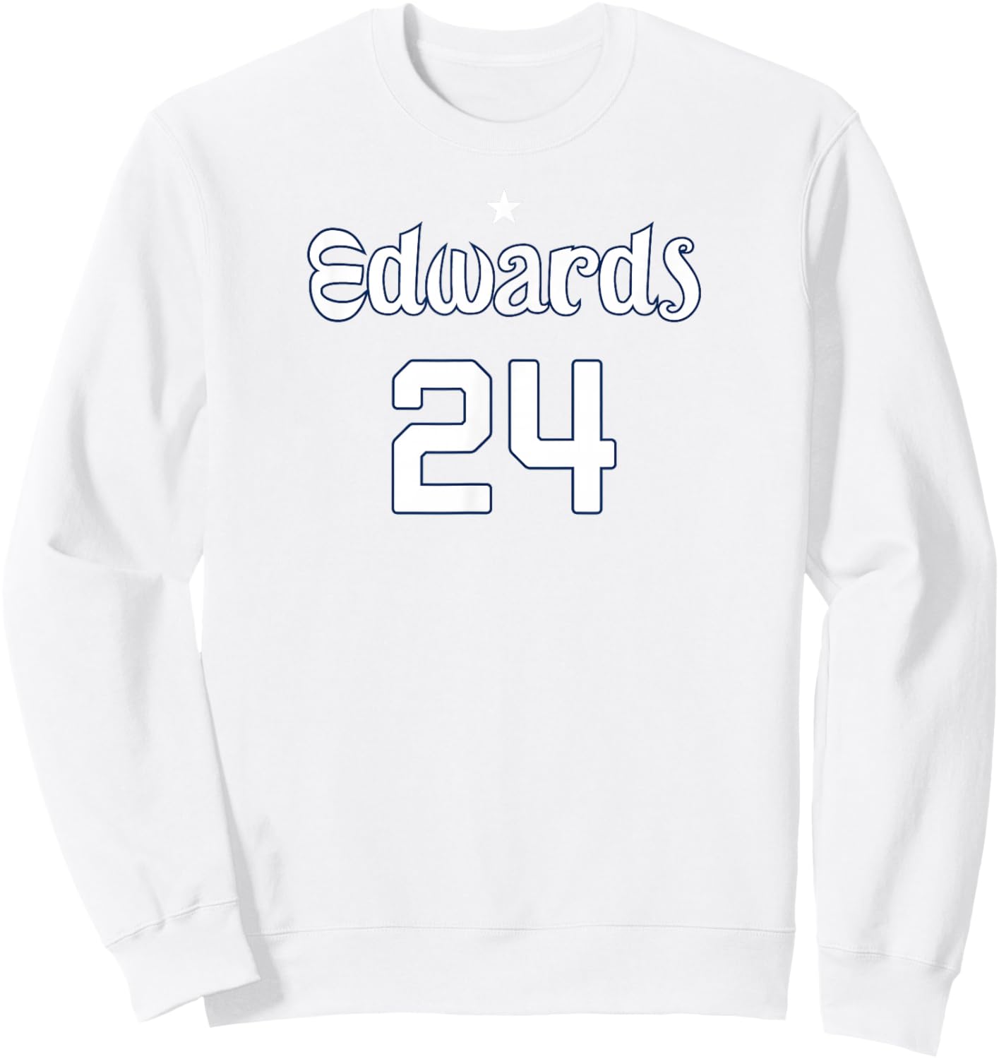 Aaliyah Edwards - 24 - Washington D.C. Basketball Sweatshirt - Sweatshirt | White