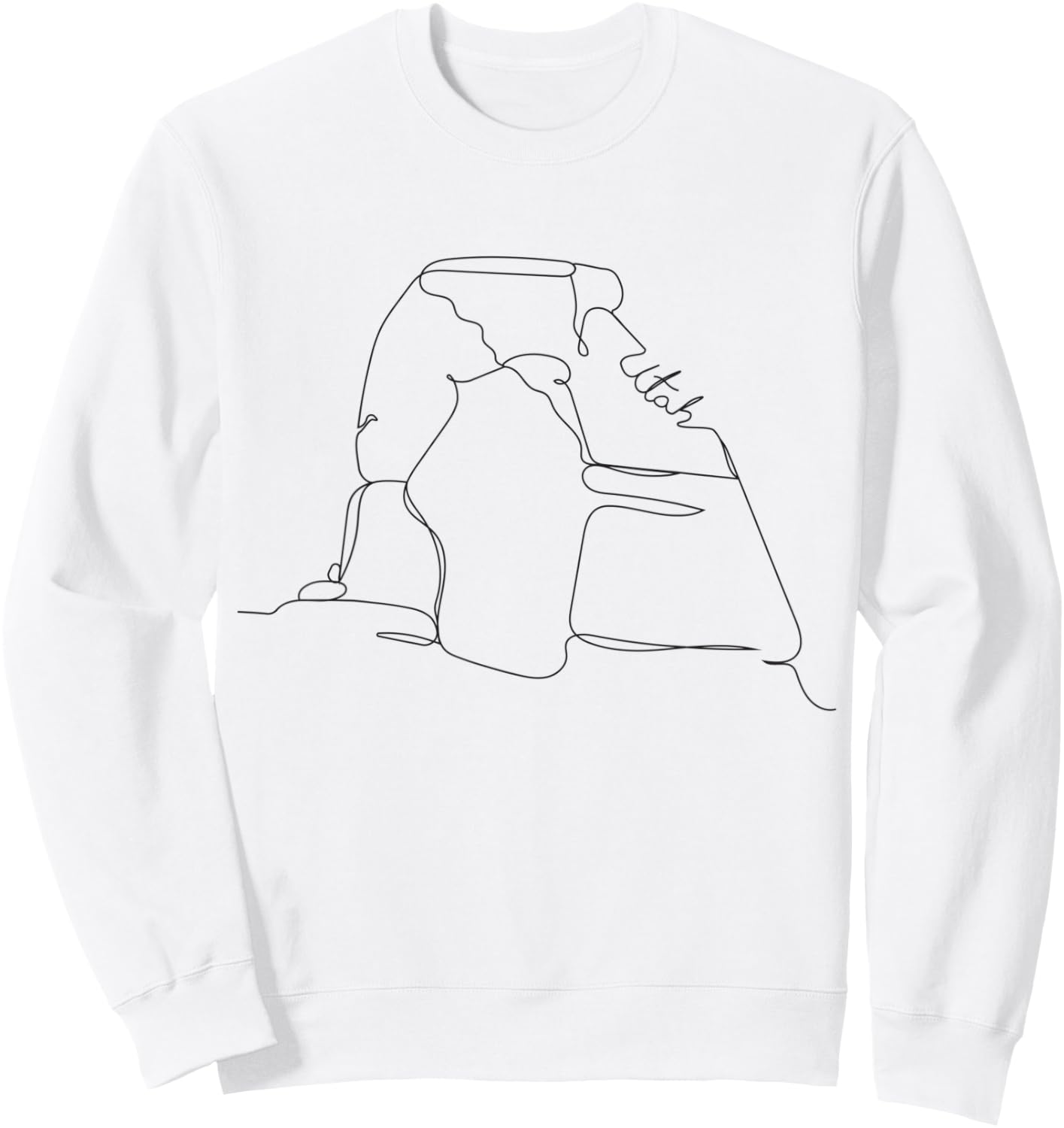Utah Arches Sweatshirt - Sweatshirt | White