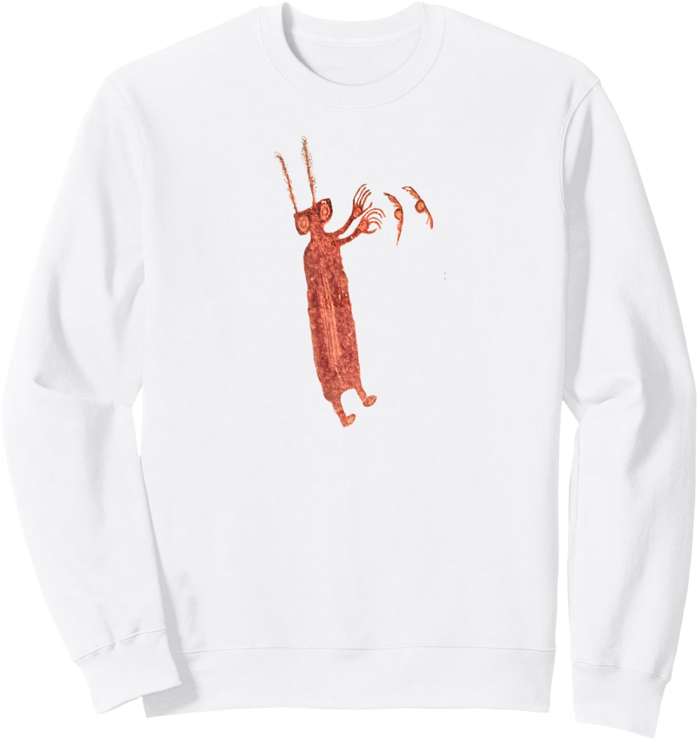 Unexpected pictograph. Sweatshirt - Sweatshirt | White