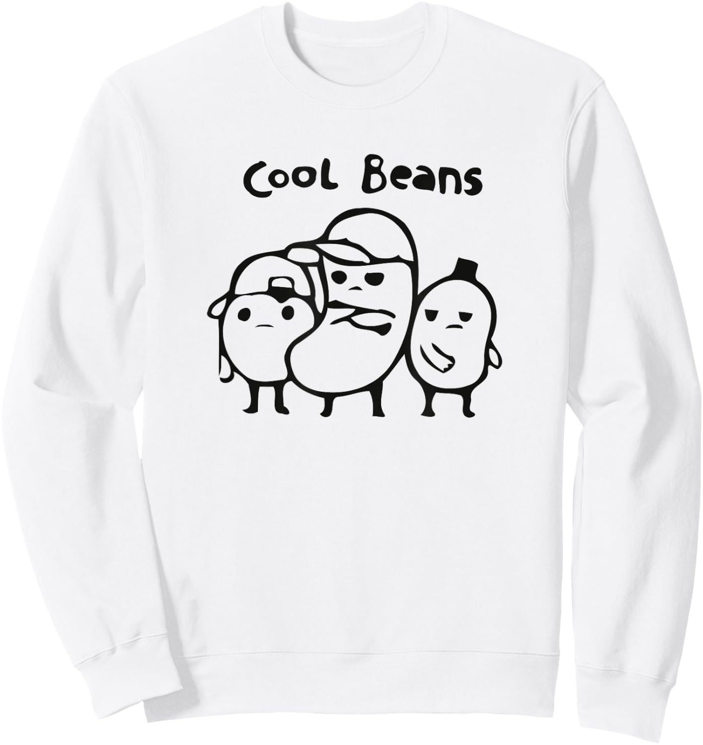Cool Beans Sweatshirt - Sweatshirt | White