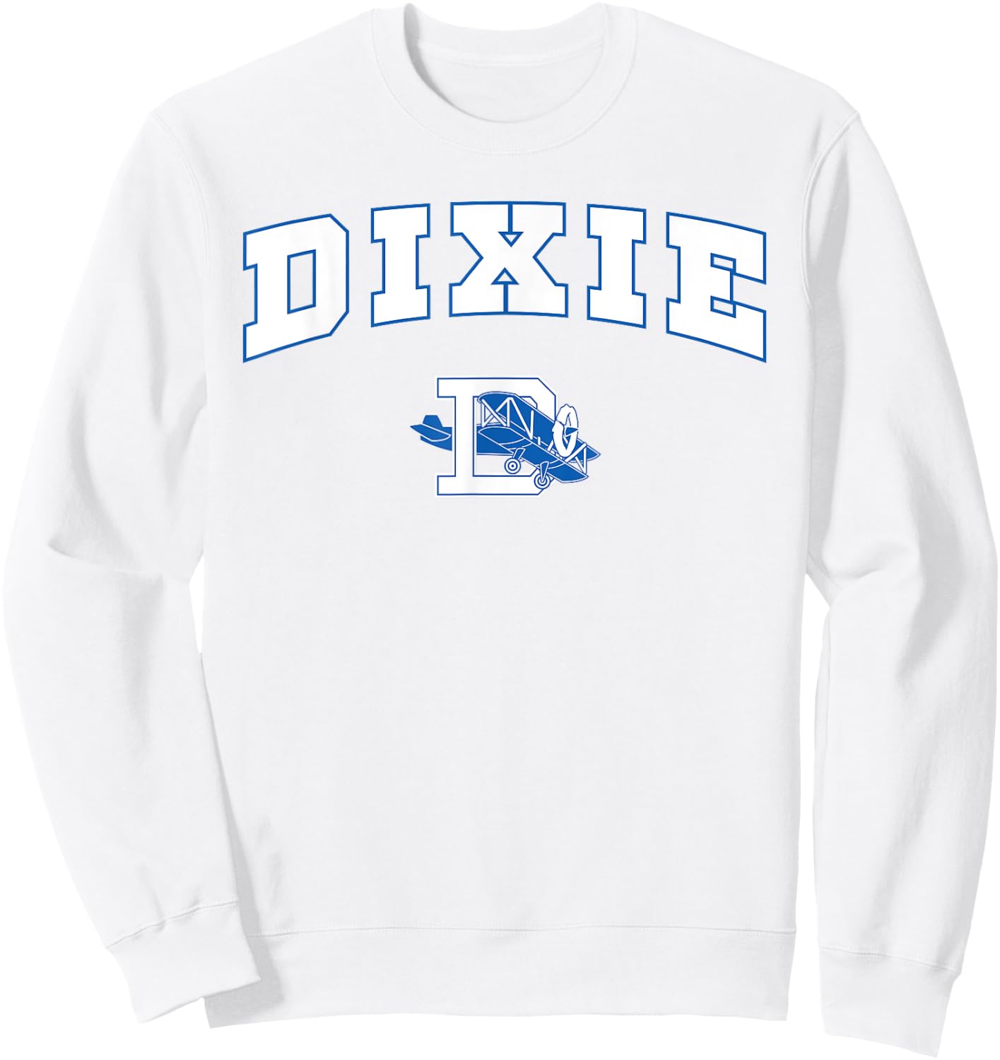 Dixie High School Flyers Sweatshirt - Sweatshirt | White