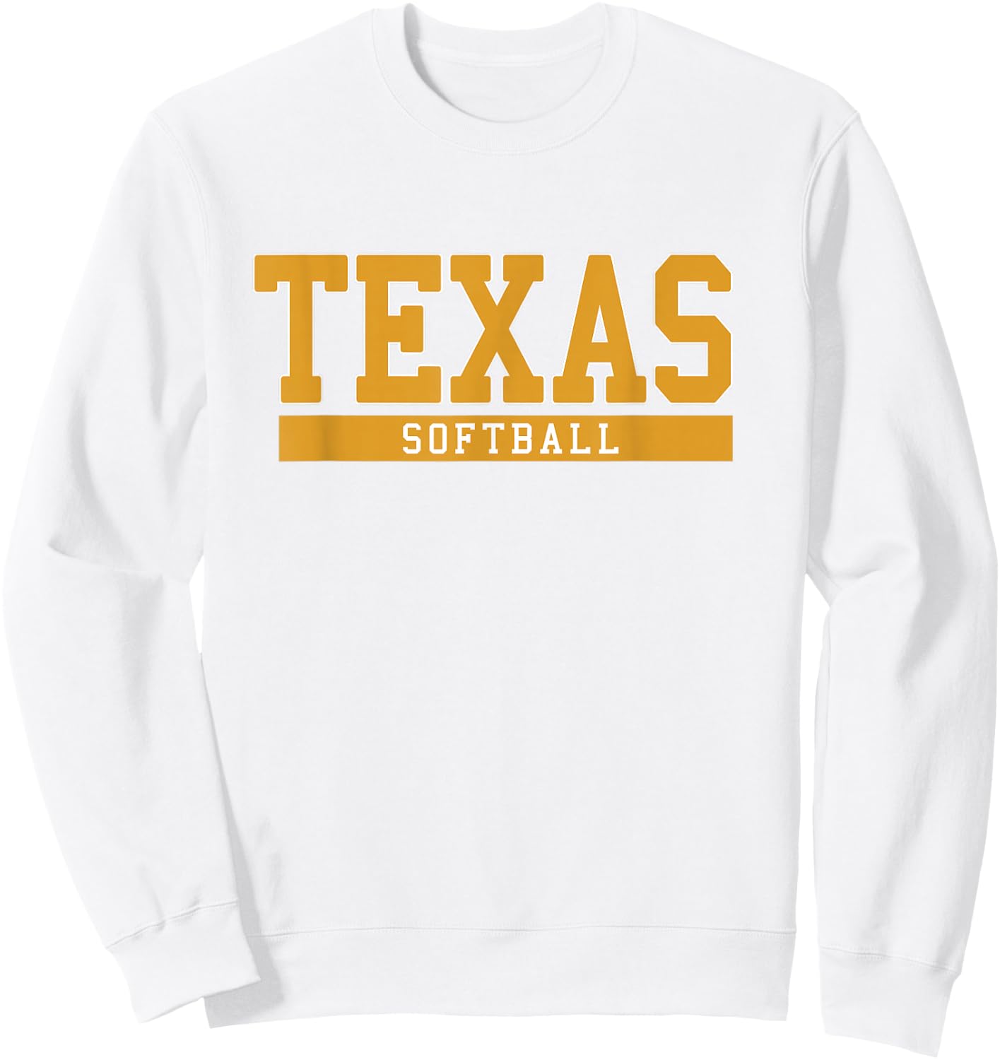 Texas Softball Sweatshirt - Sweatshirt | White
