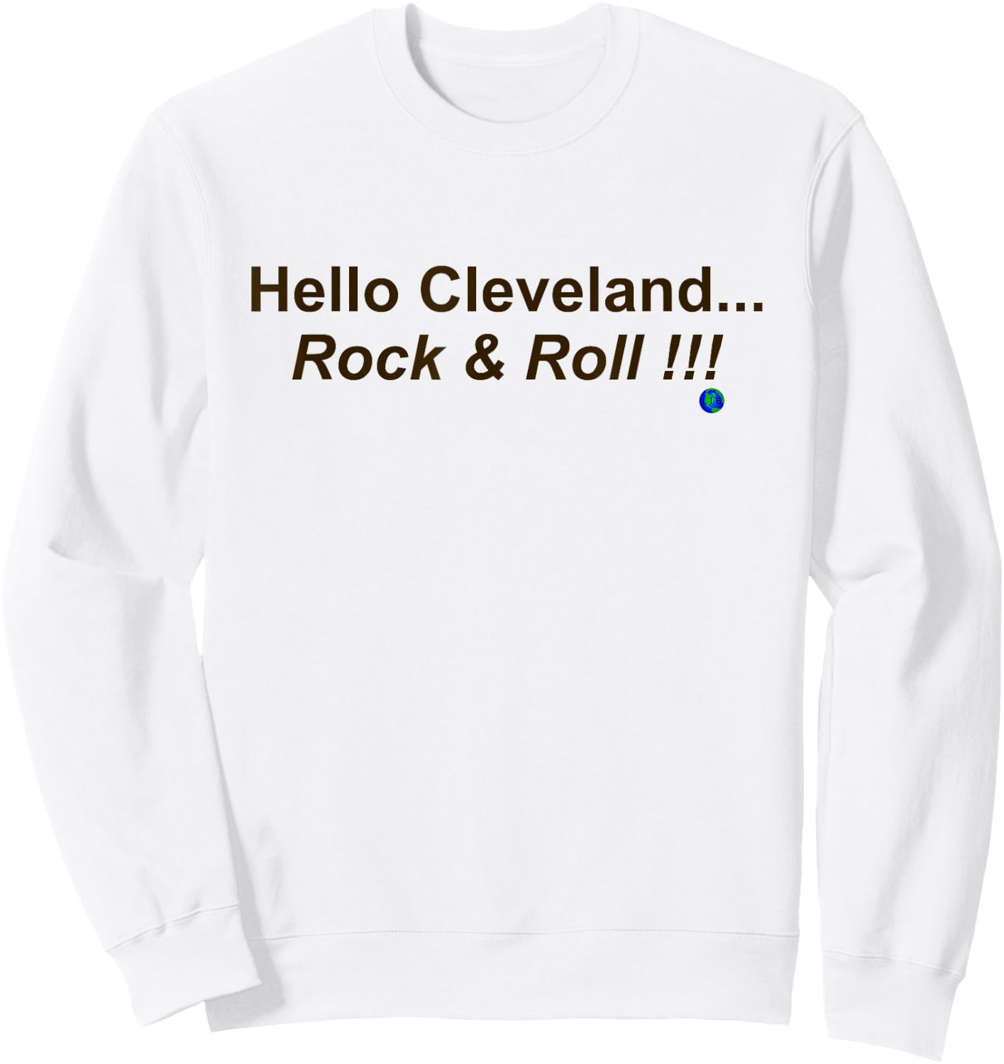 Hello Cleveland Sweatshirt - Sweatshirt | White