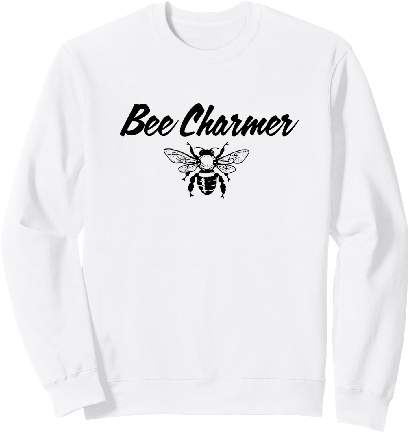 Bee Charmer - Bee Keeper Keeping Hive Apiary Honey - Funny Sweatshirt - Sweatshirt | White