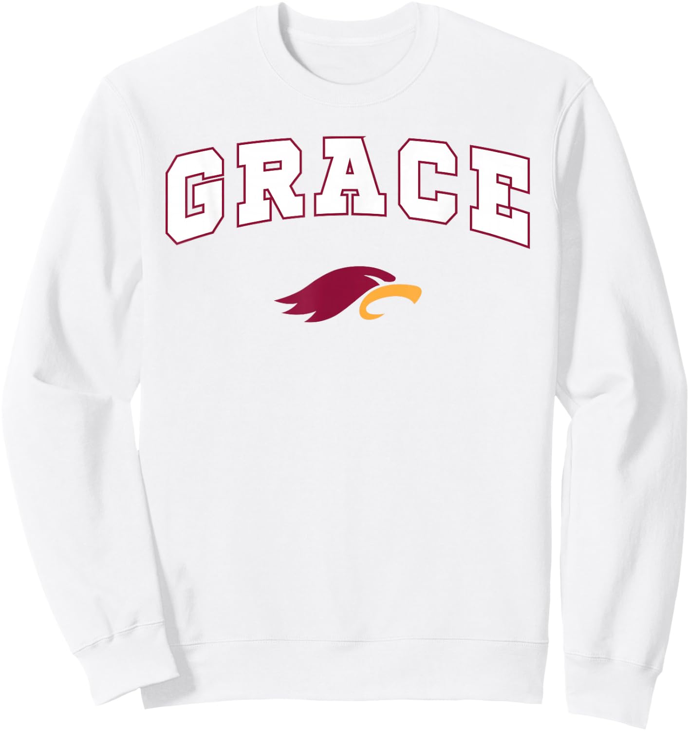Grace Baptist Academy Golden Eagles Sweatshirt - Sweatshirt | White