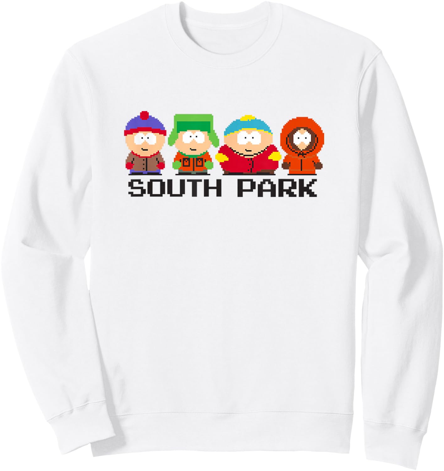 8 Bit South Park Sweatshirt - Sweatshirt | White
