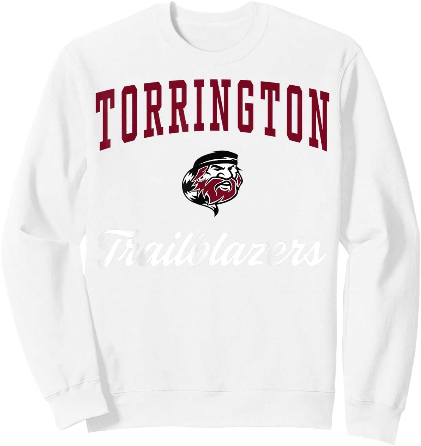 Torrington High School Trailblazers Sweatshirt - Sweatshirt | White