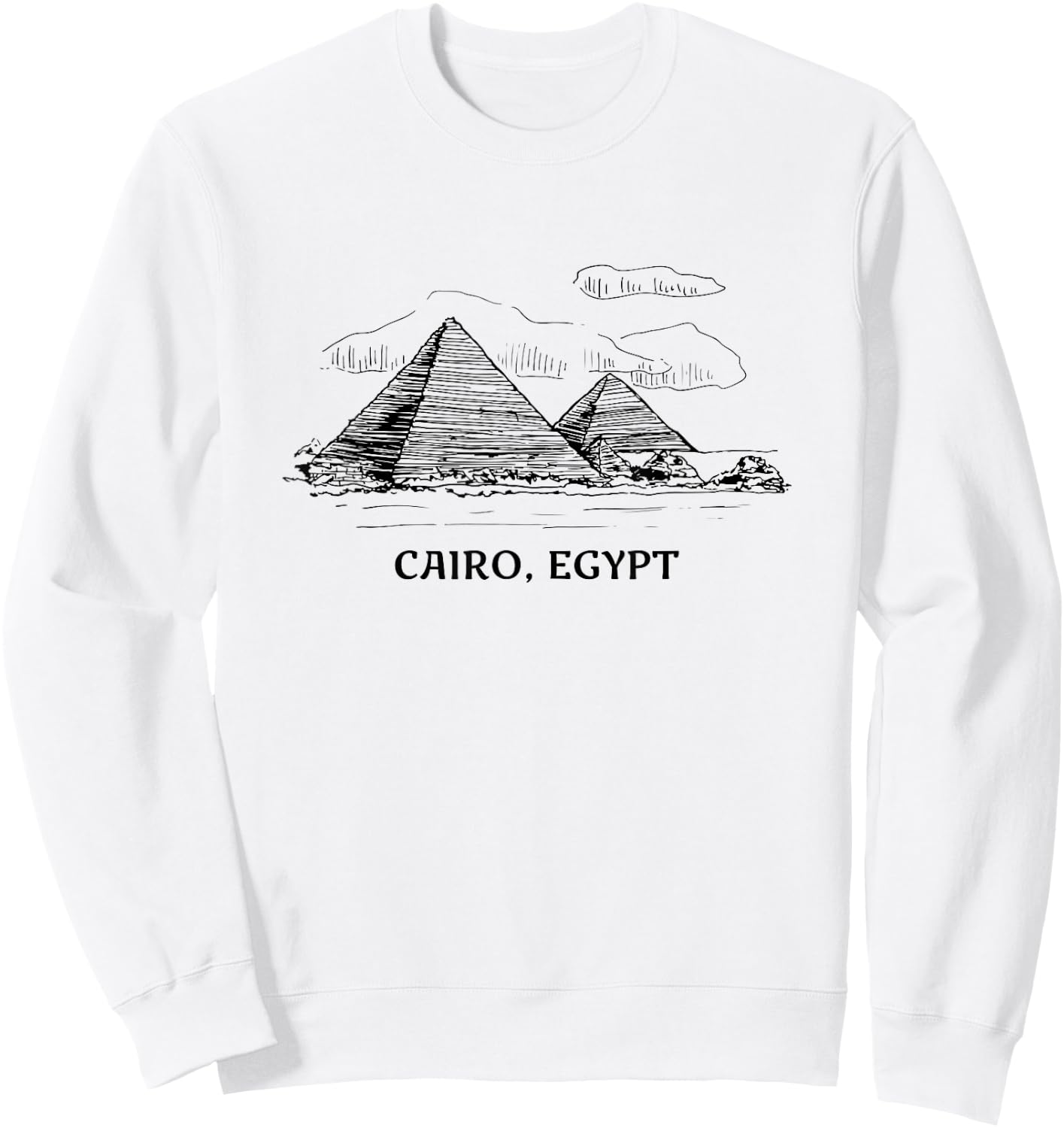 Cairo Egypt Summer Travel Women Girls Kids Sweatshirt - Sweatshirt | White