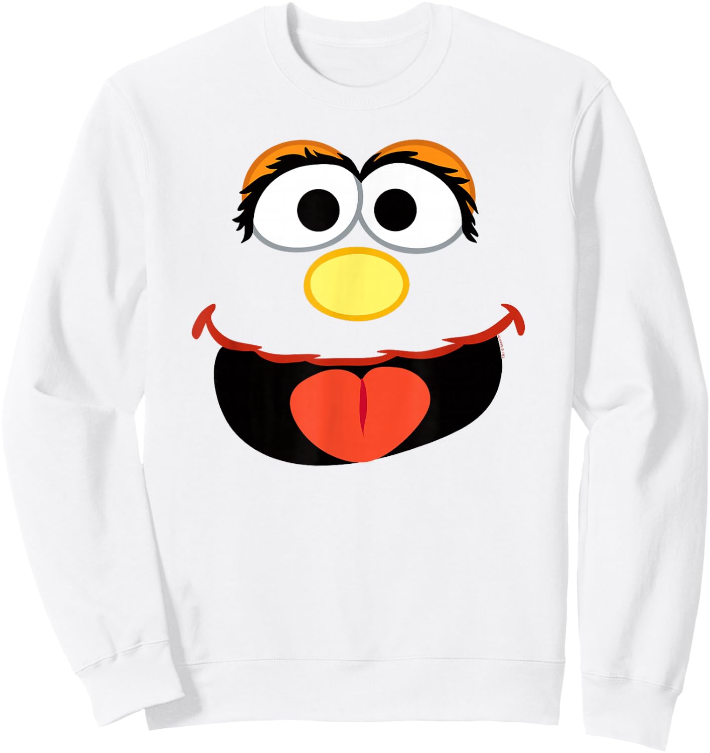 Sesame Street Murray Face Halloween Costume Sweatshirt - Sweatshirt | White