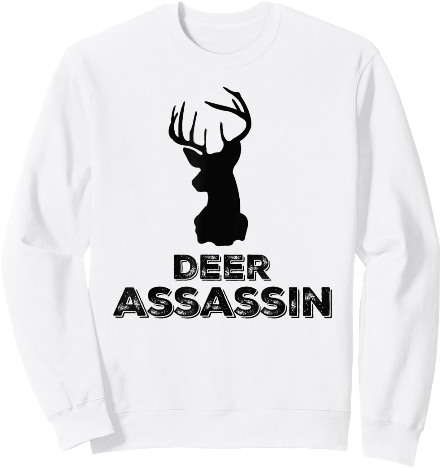 Deer Assassin Sweatshirt - Sweatshirt | White