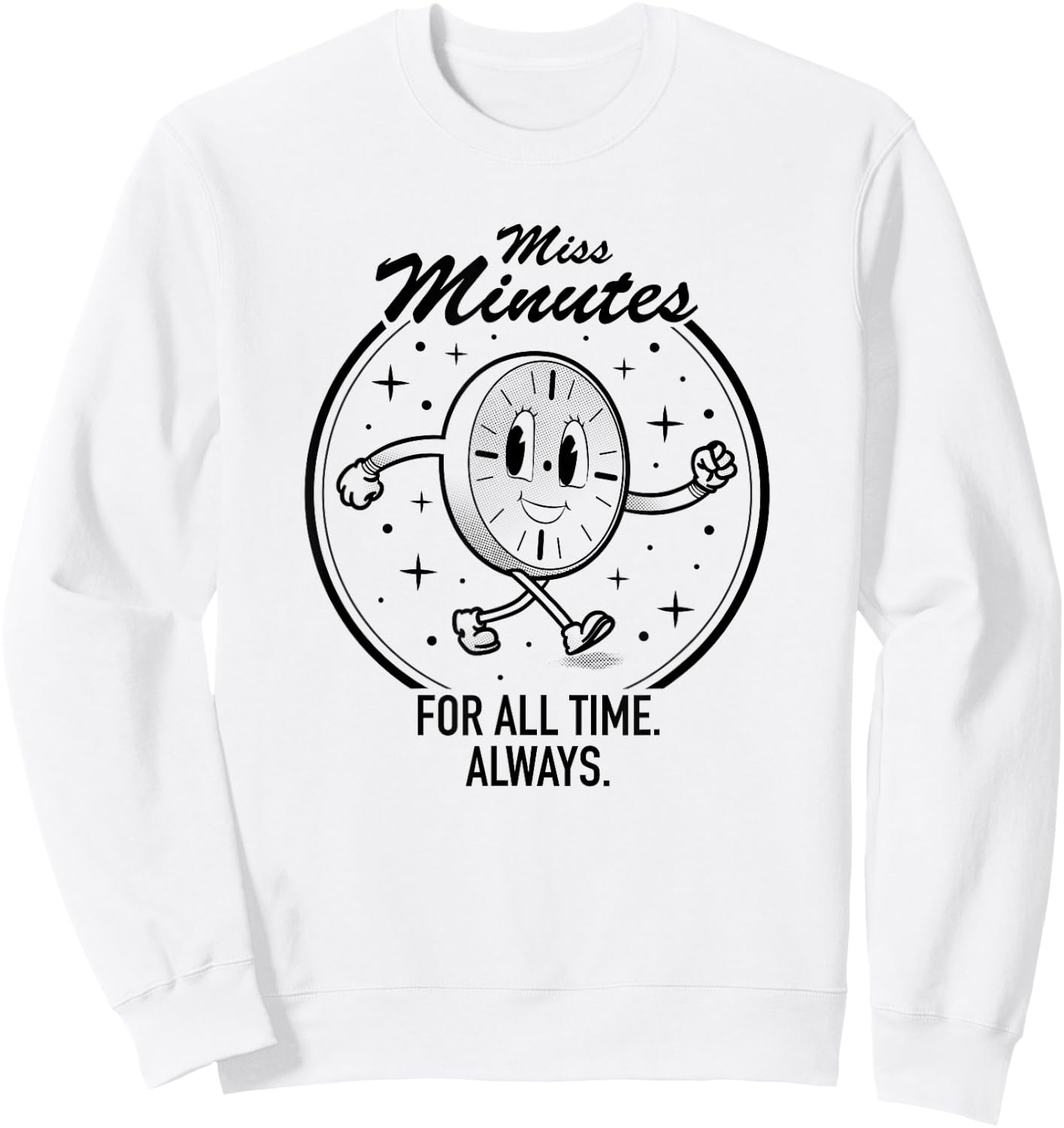 Marvel Loki Miss Minutes For All Time Always Orange Sweatshirt - Sweatshirt | White