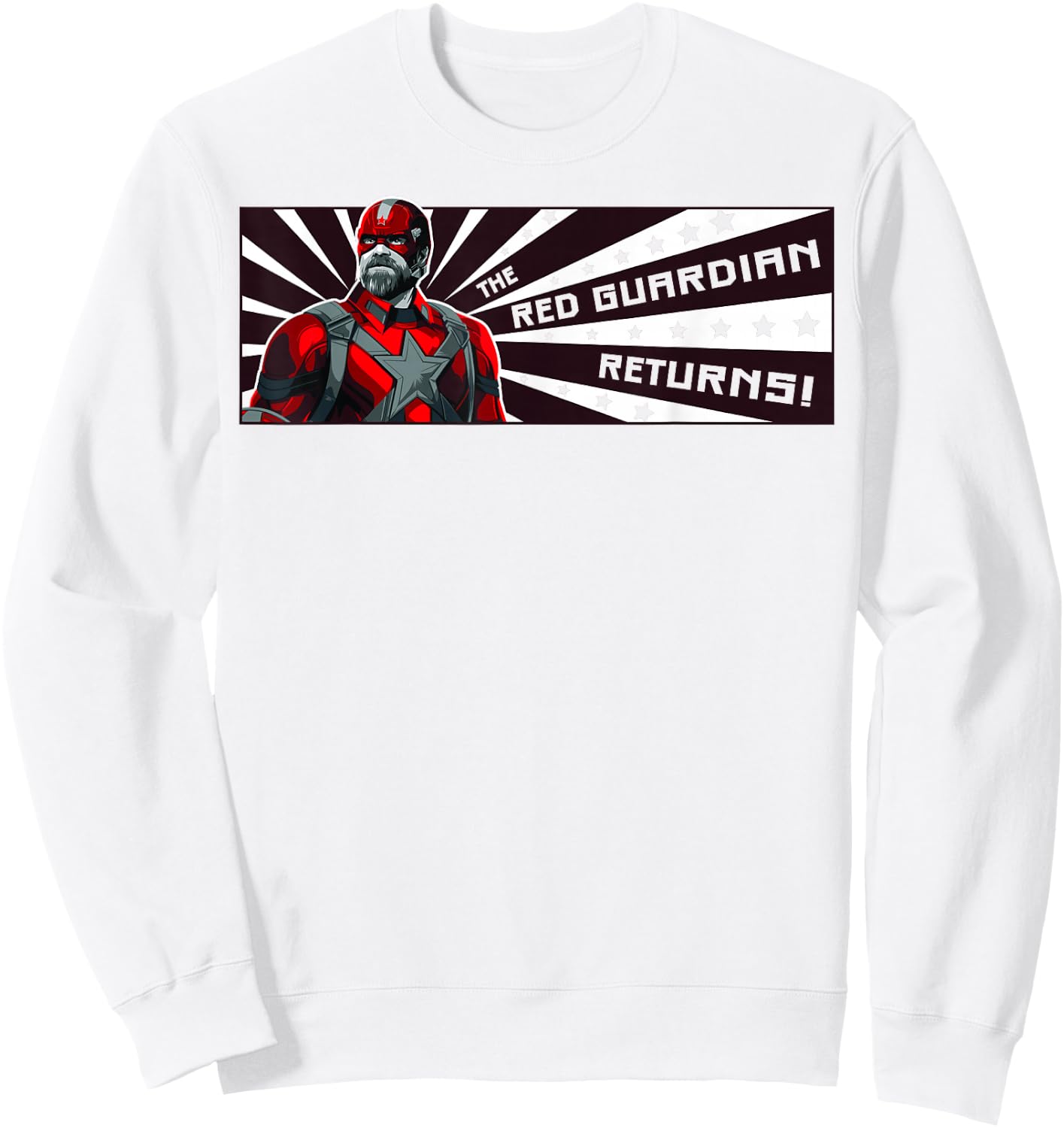 Marvel Black Widow The Red Guardian Returns Sweatshirt - Sweatshirt | White