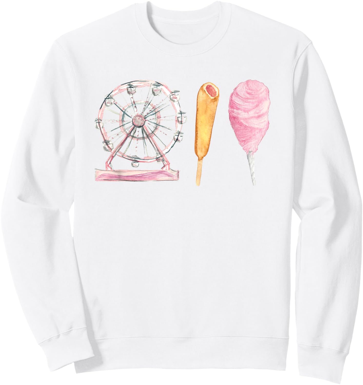 State Fair of Texas, County Fair Outfit,Fair Themed Birthday Sweatshirt - Sweatshirt | White