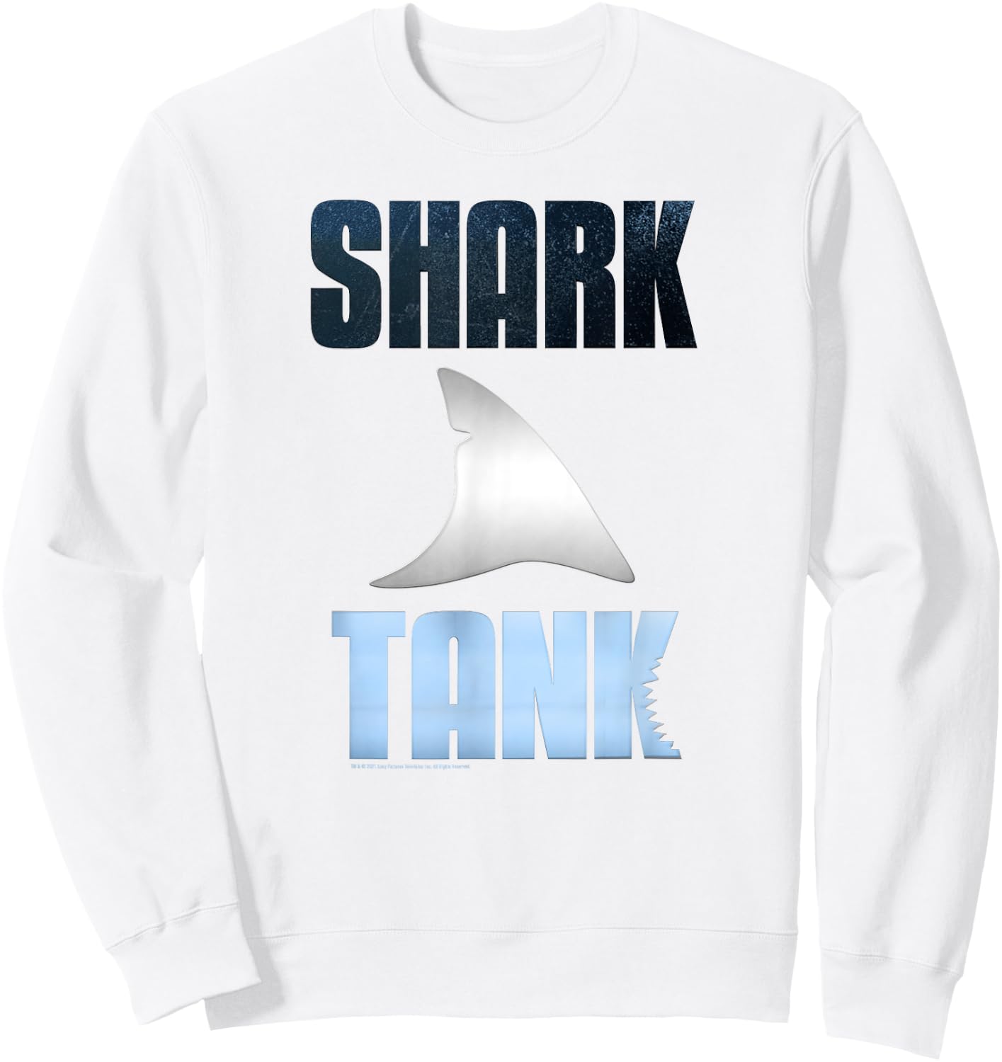 Shark Tank Full Color Logo Sweatshirt - Sweatshirt | White
