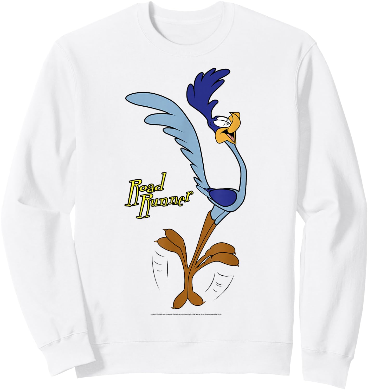 Looney Tunes Road Runner Happy Portrait Sweatshirt - Sweatshirt | White