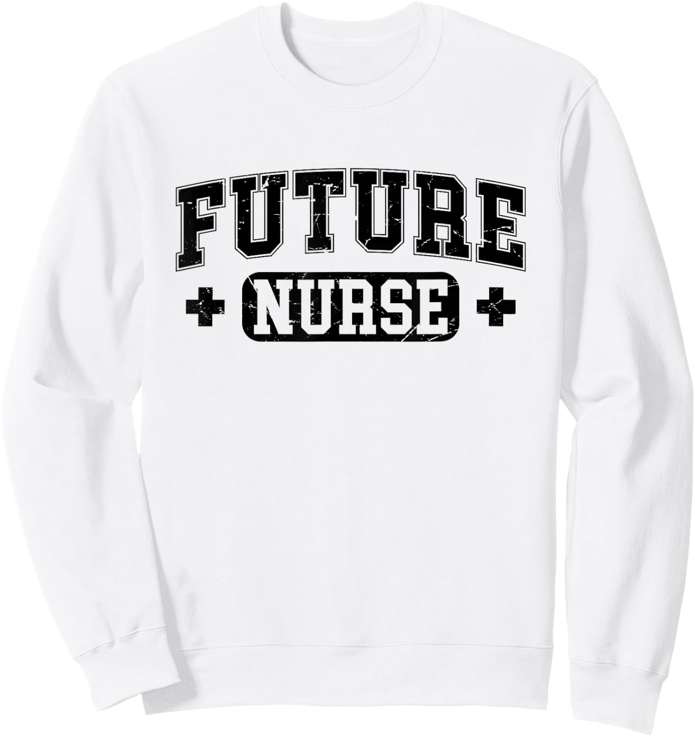 Future Nurse Student Funny Nursing Design Men Sweatshirt - Sweatshirt | White