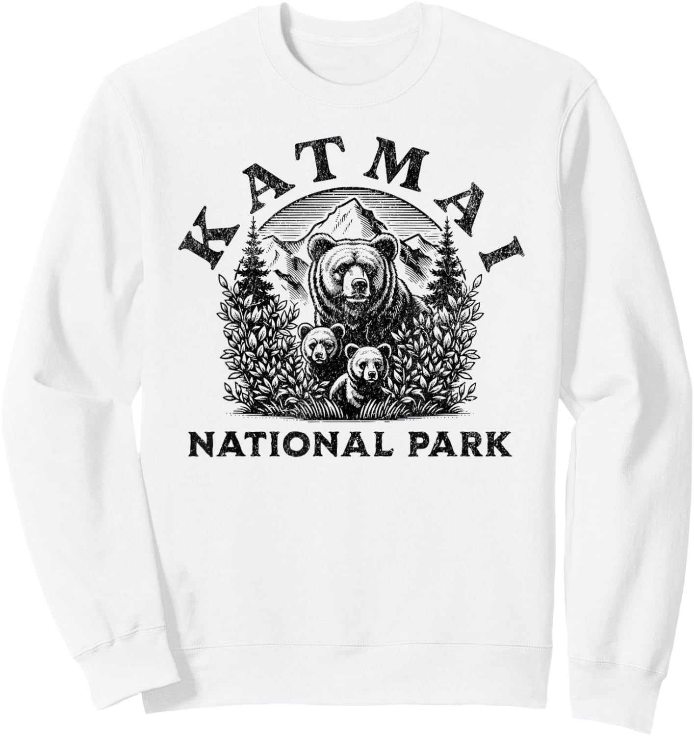 Katmai National Park Sweatshirt - Sweatshirt | White