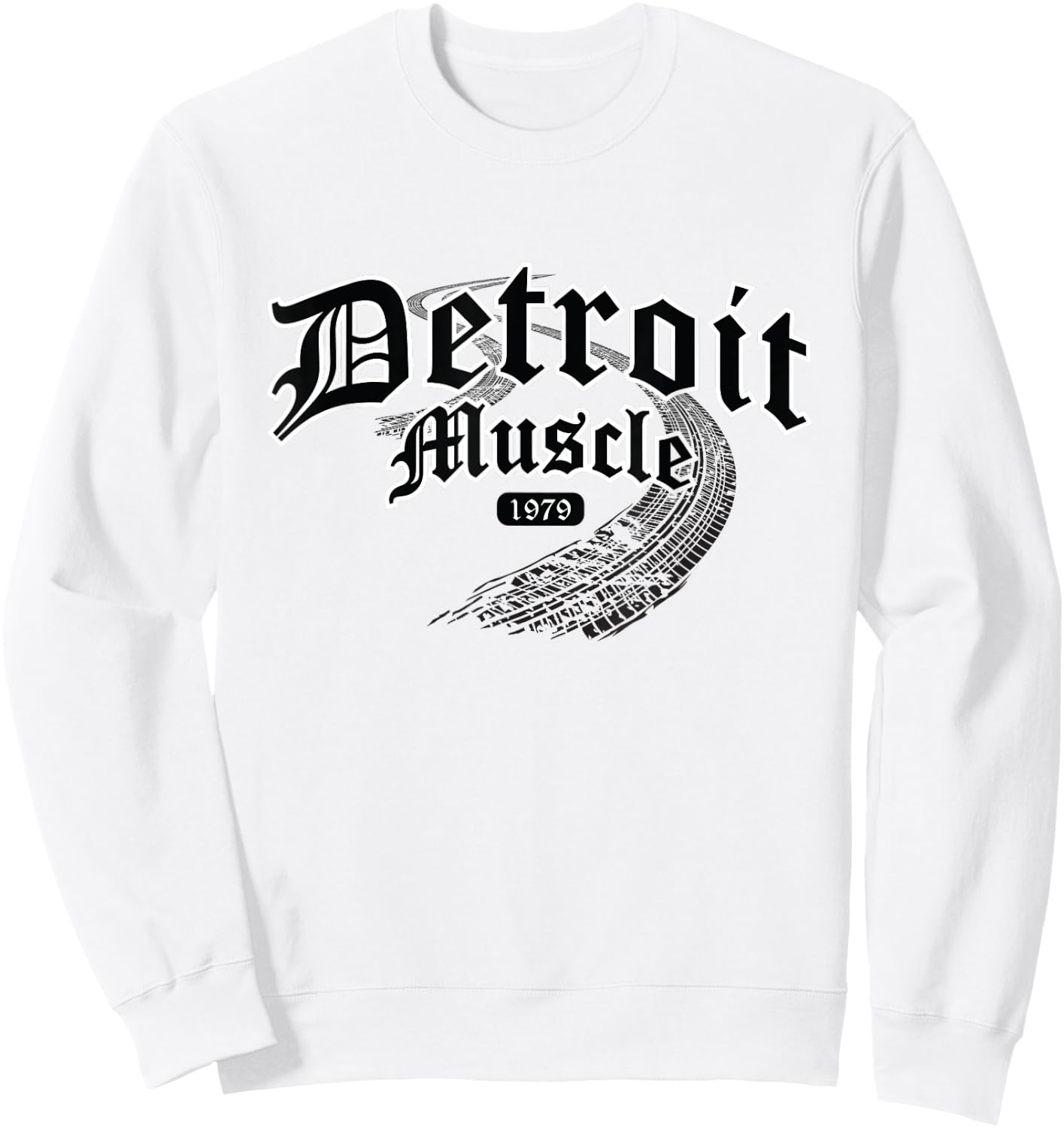 Detroit Muscle 1979 Sweatshirt - Sweatshirt | White