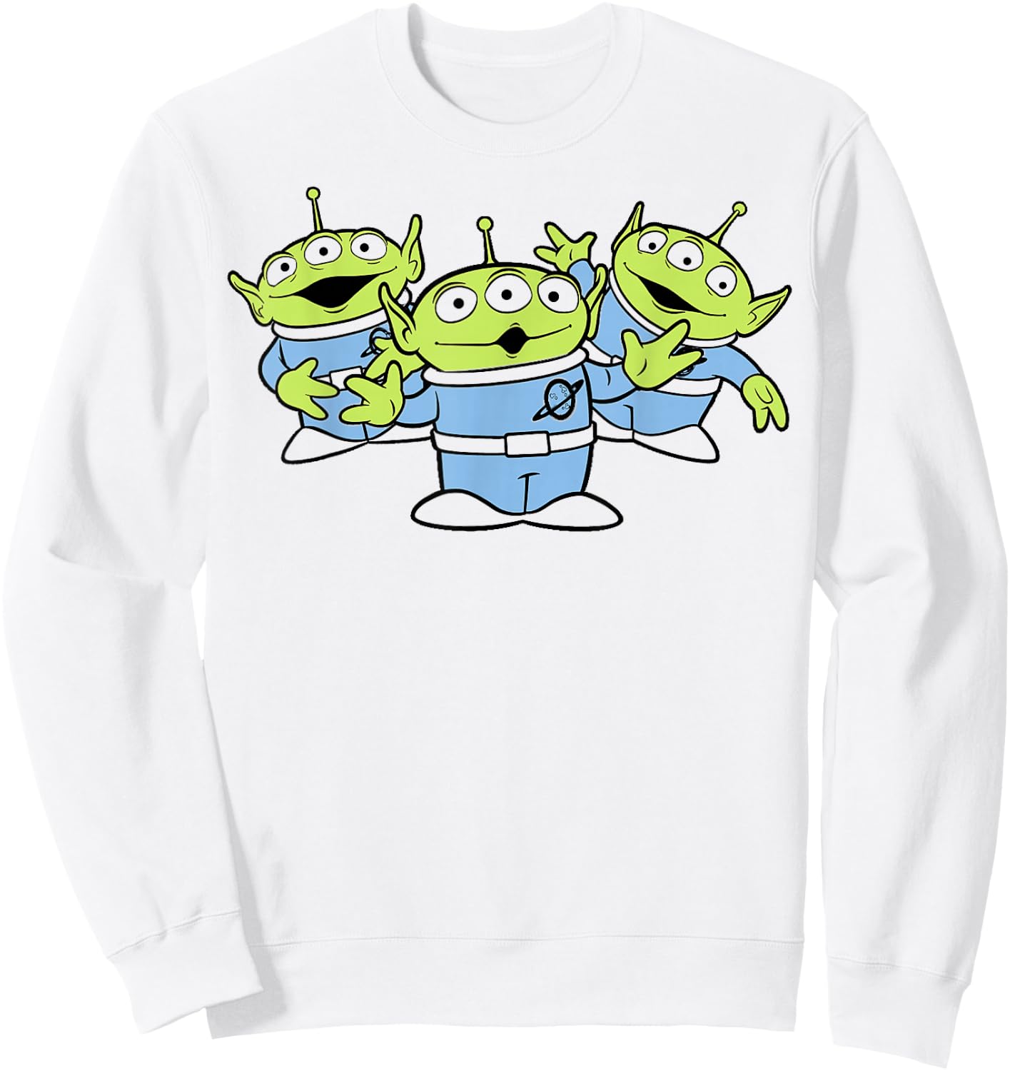 Disney Pixar Toy Story Alien Group Sweatshirt - Sweatshirt | White