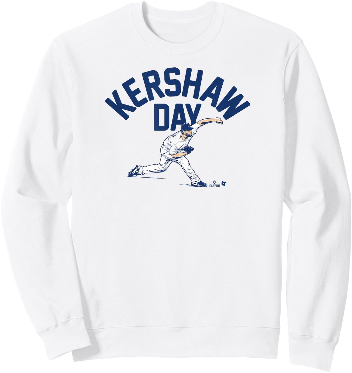 Clayton Kershaw - Kershaw Day - Los Angeles Baseball Sweatshirt - Sweatshirt | White