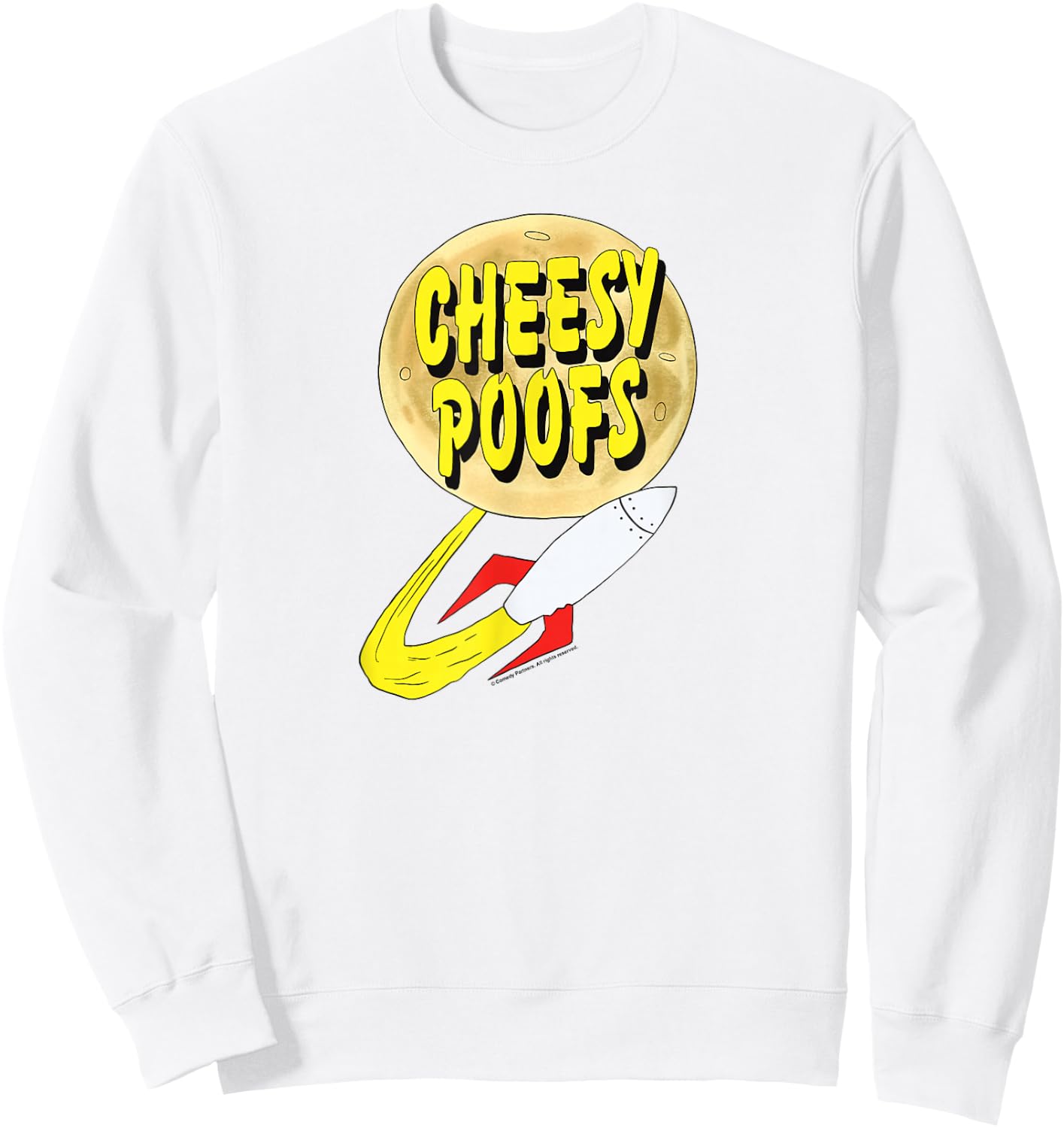 South Park Cheesy Poofs Sweatshirt - Sweatshirt | White