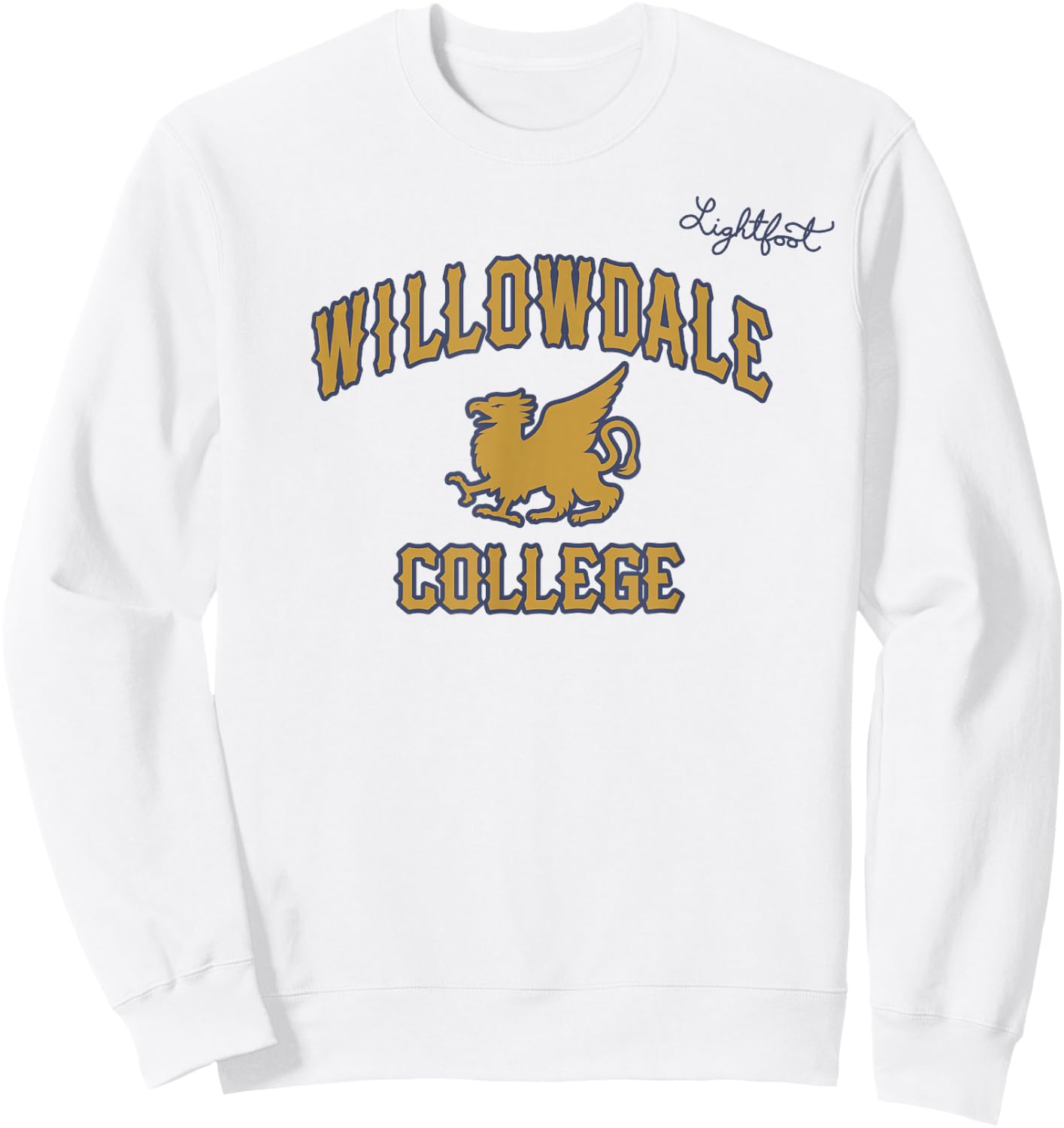 Disney Pixar Onward Willowdale College Lightfoot Sweatshirt - Sweatshirt | White