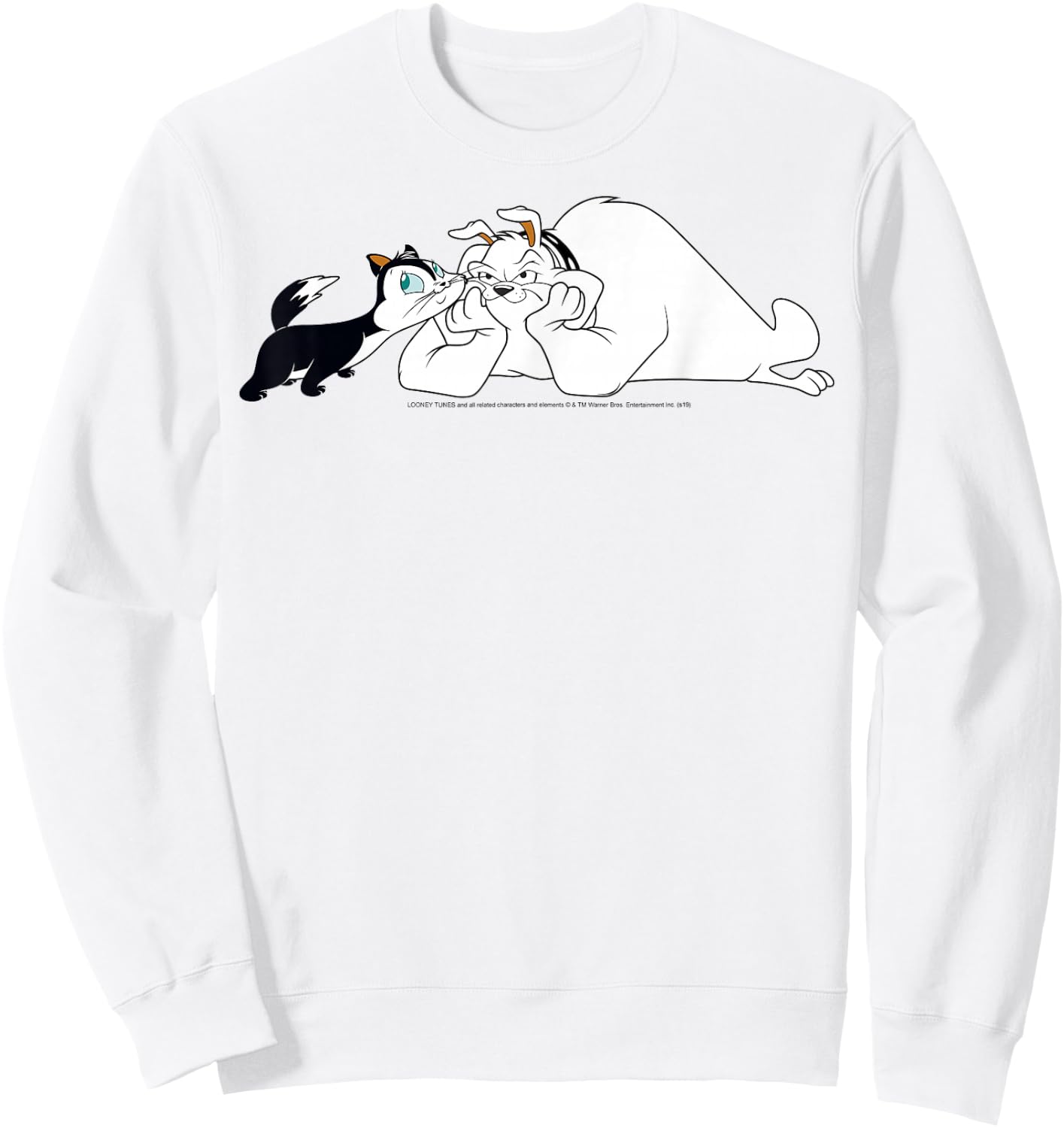 Looney Tunes Marc Antony and Pussyfoot Sweatshirt - Sweatshirt | White