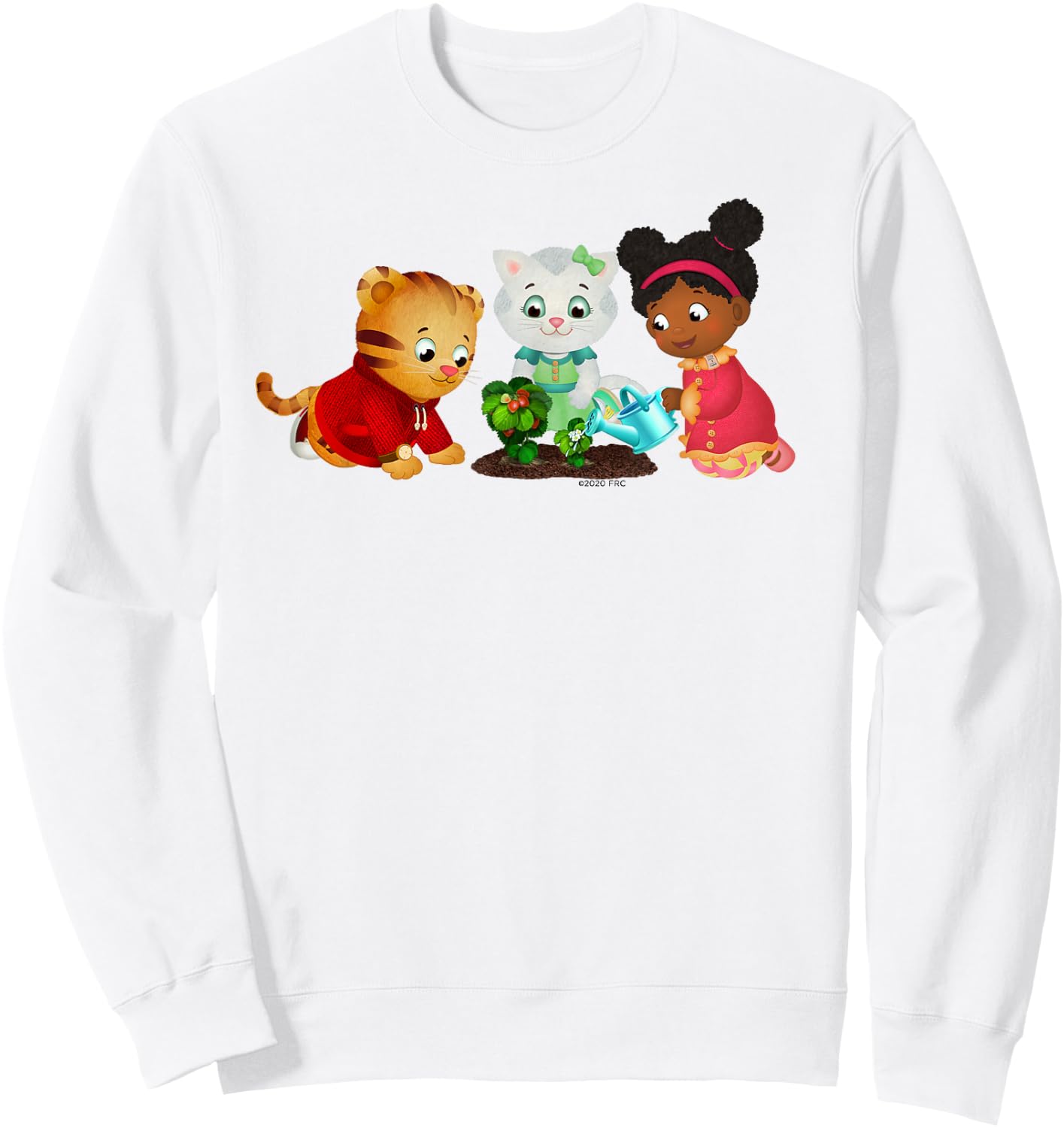 Daniel Tiger's Neighborhood: Springtime Planting Sweatshirt - Sweatshirt | White