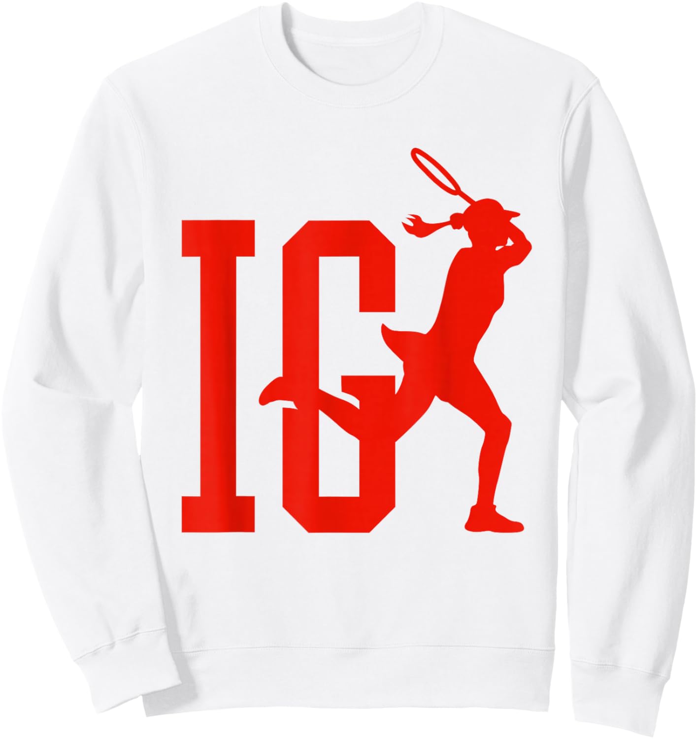 Iga Polish Tennis Player Winner Match Fan Gear Poland Team Sweatshirt - Sweatshirt | White