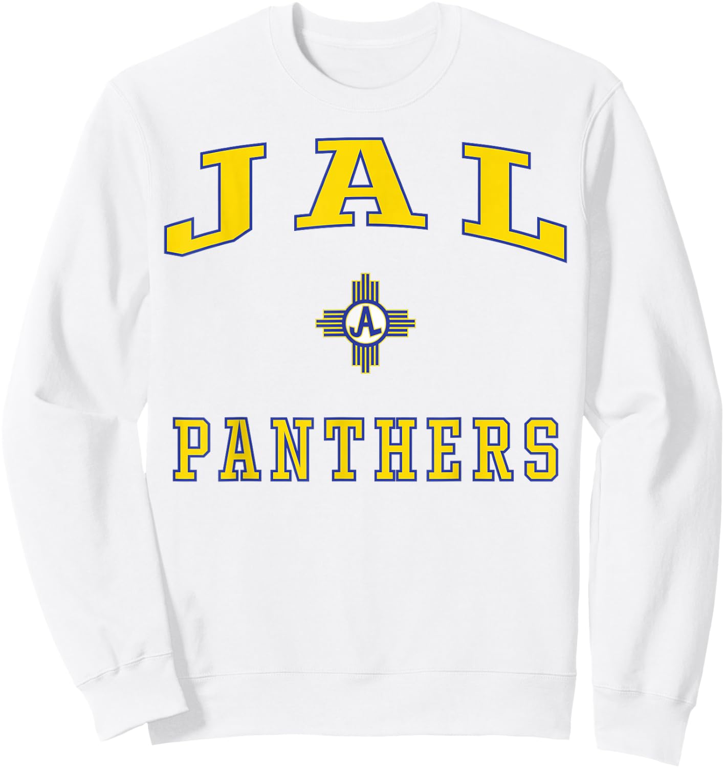 Jal High School Panthers Sweatshirt - Sweatshirt | White