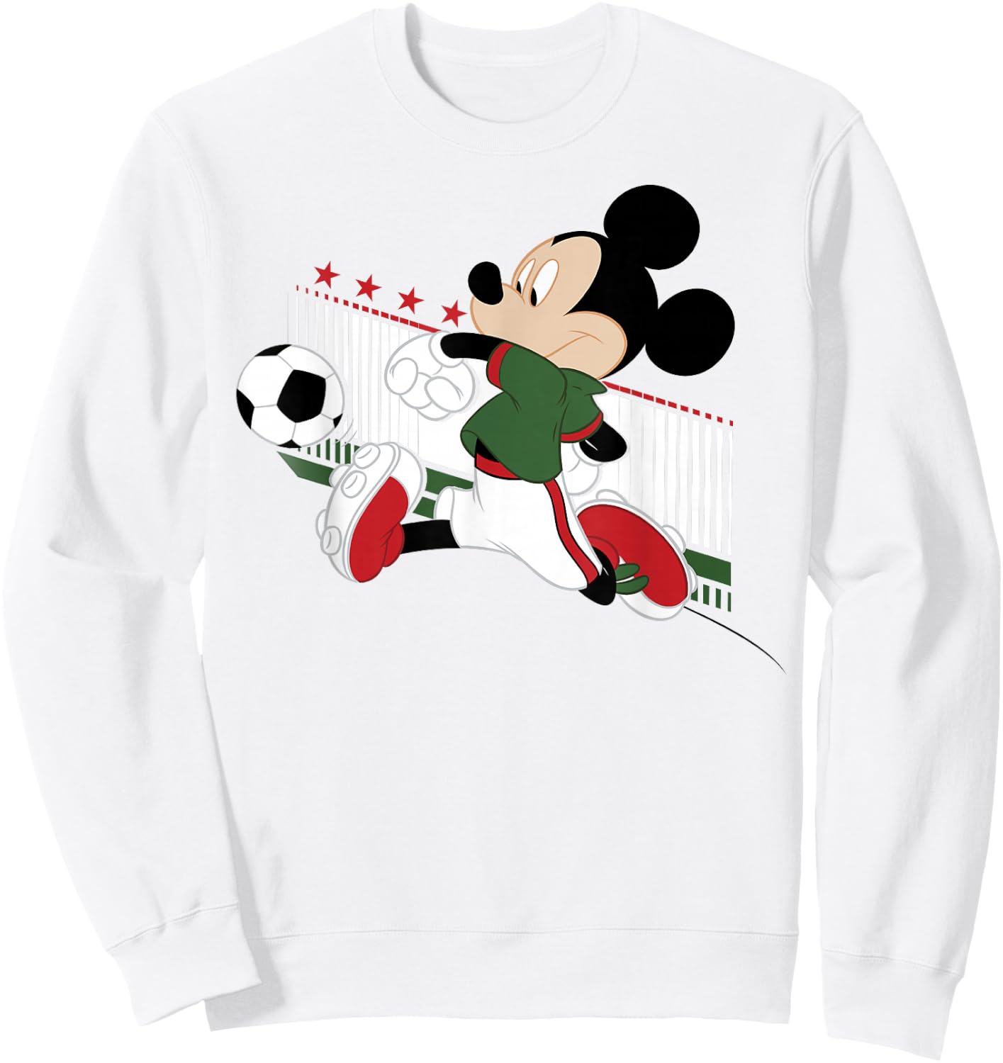 Disney Mickey & Friends Mexico Soccer Sweatshirt - Sweatshirt | White