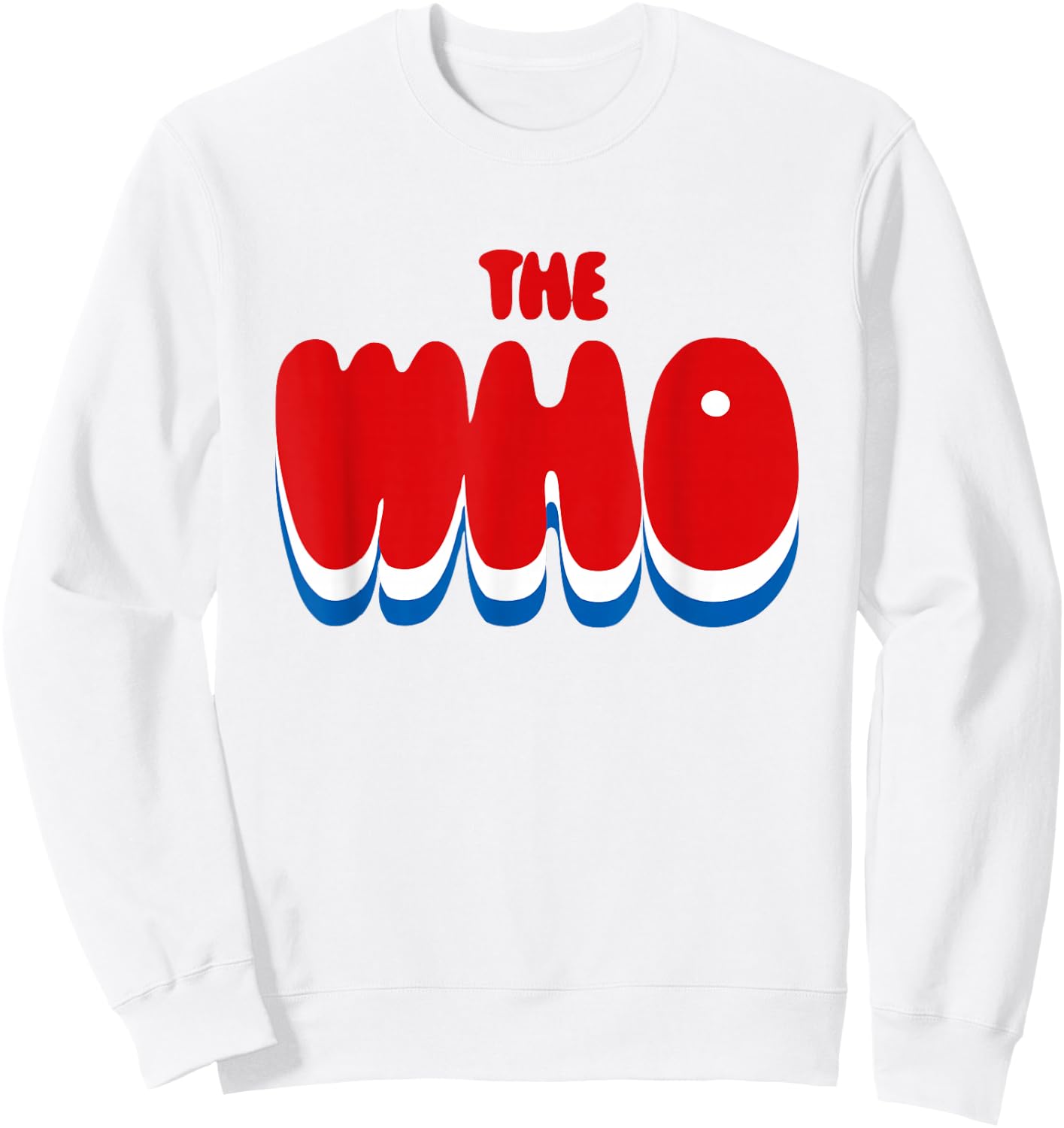 Official The Who Vintage Heather Grey Sweatshirt - Sweatshirt | White