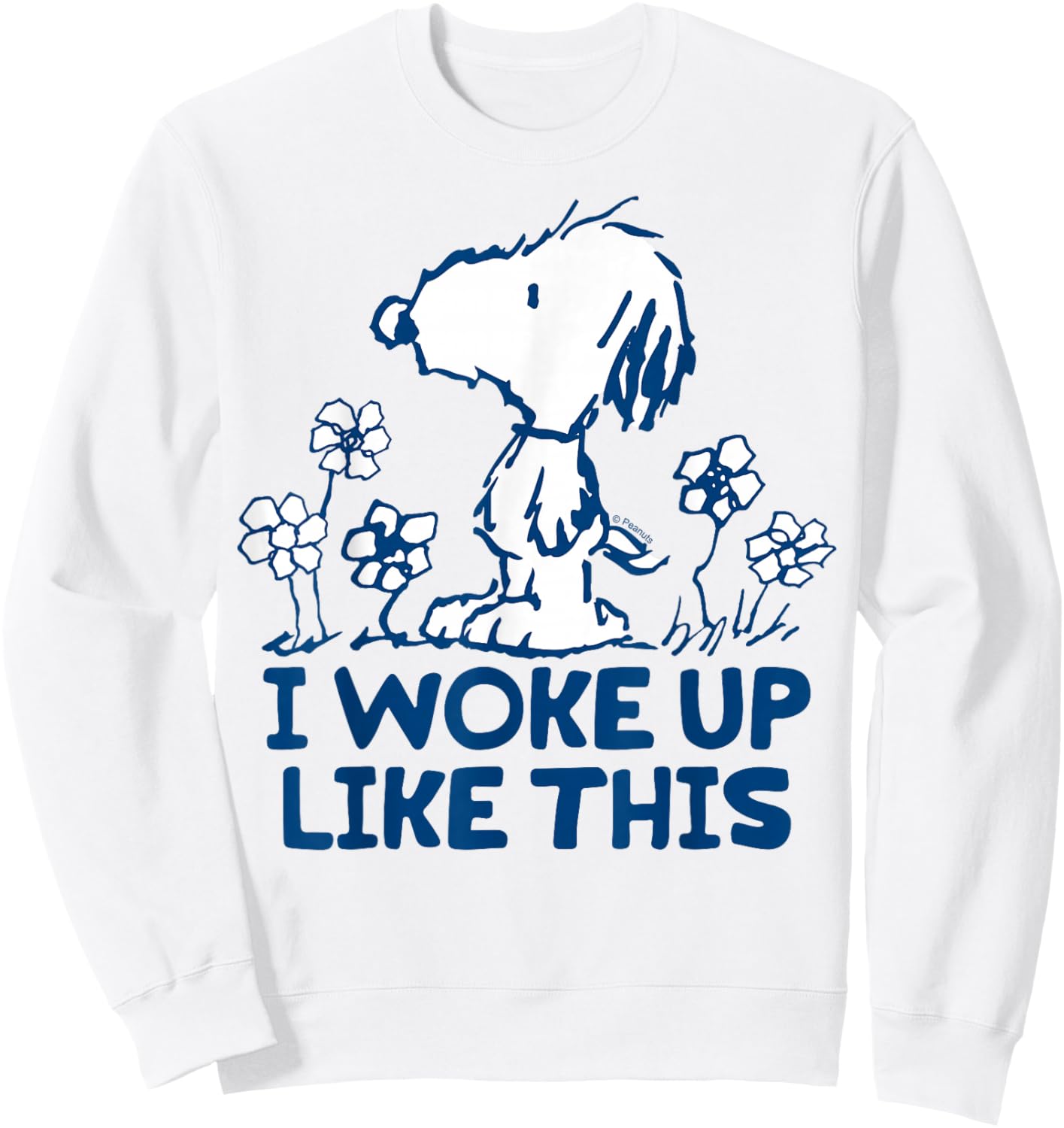 Peanuts - Andy I Woke Up Like This Snoopy's Sibling Sweatshirt - Sweatshirt | White