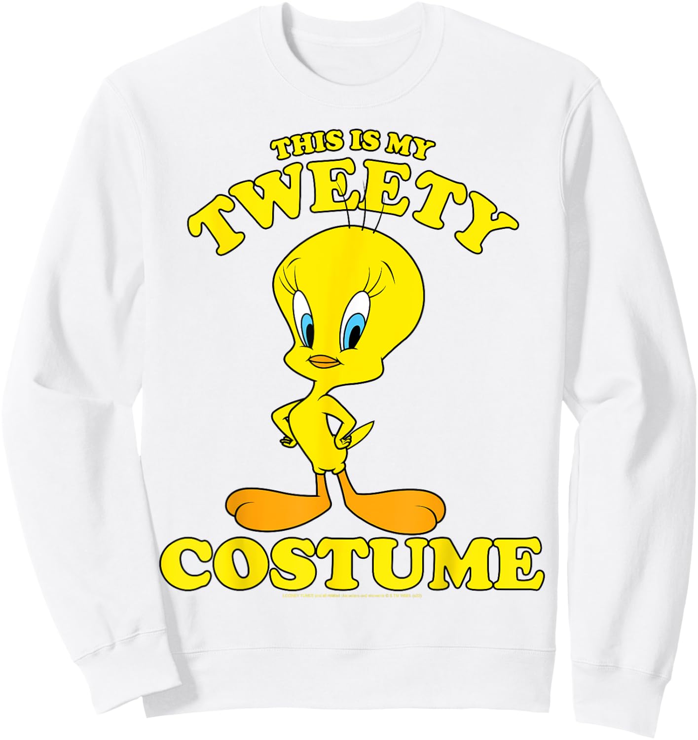 Looney Tunes Halloween Tweety Costume Sweatshirt - Sweatshirt | White