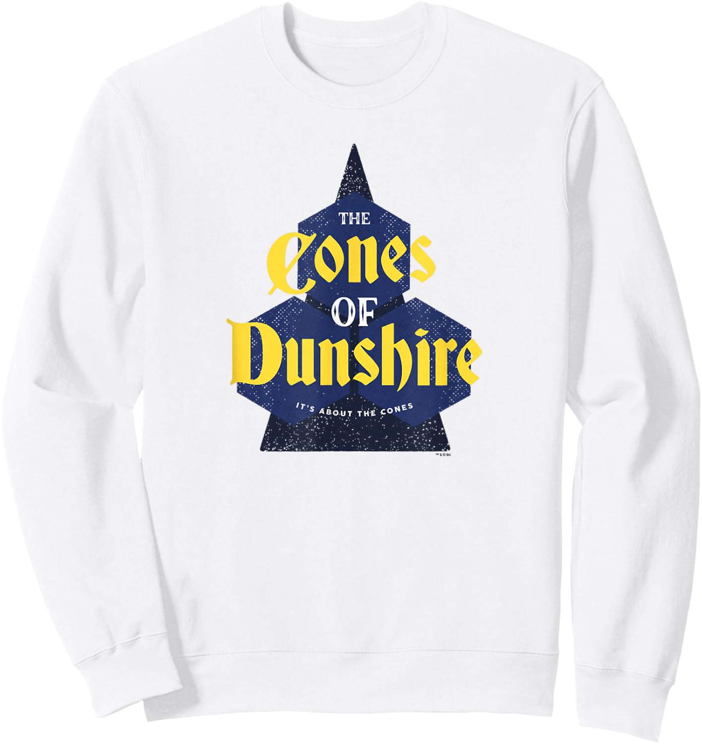 NBC Parks and Recreation Cones of Dunshire Ben Wyatt Red Sweatshirt - Sweatshirt | White