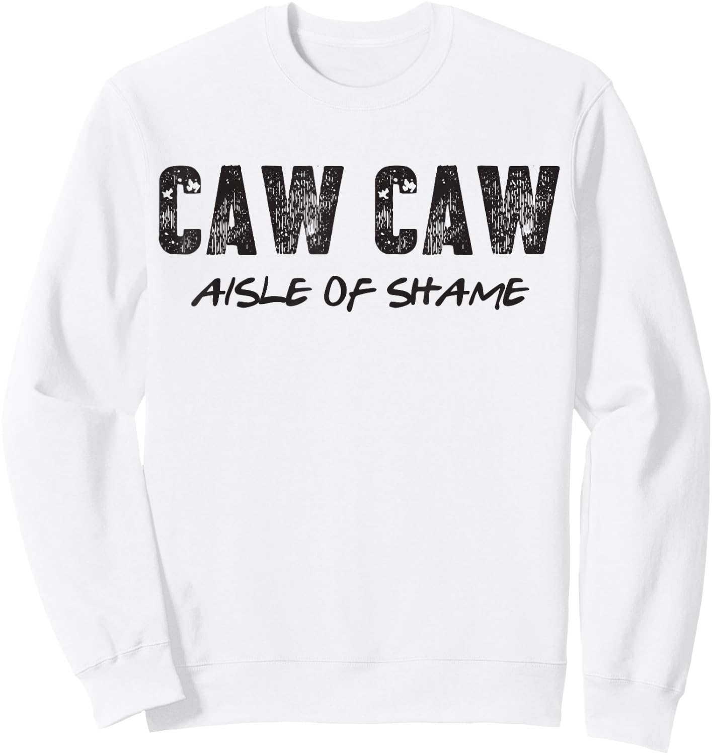 Aisle of Shame Caw Caw Sweatshirt - Sweatshirt | White