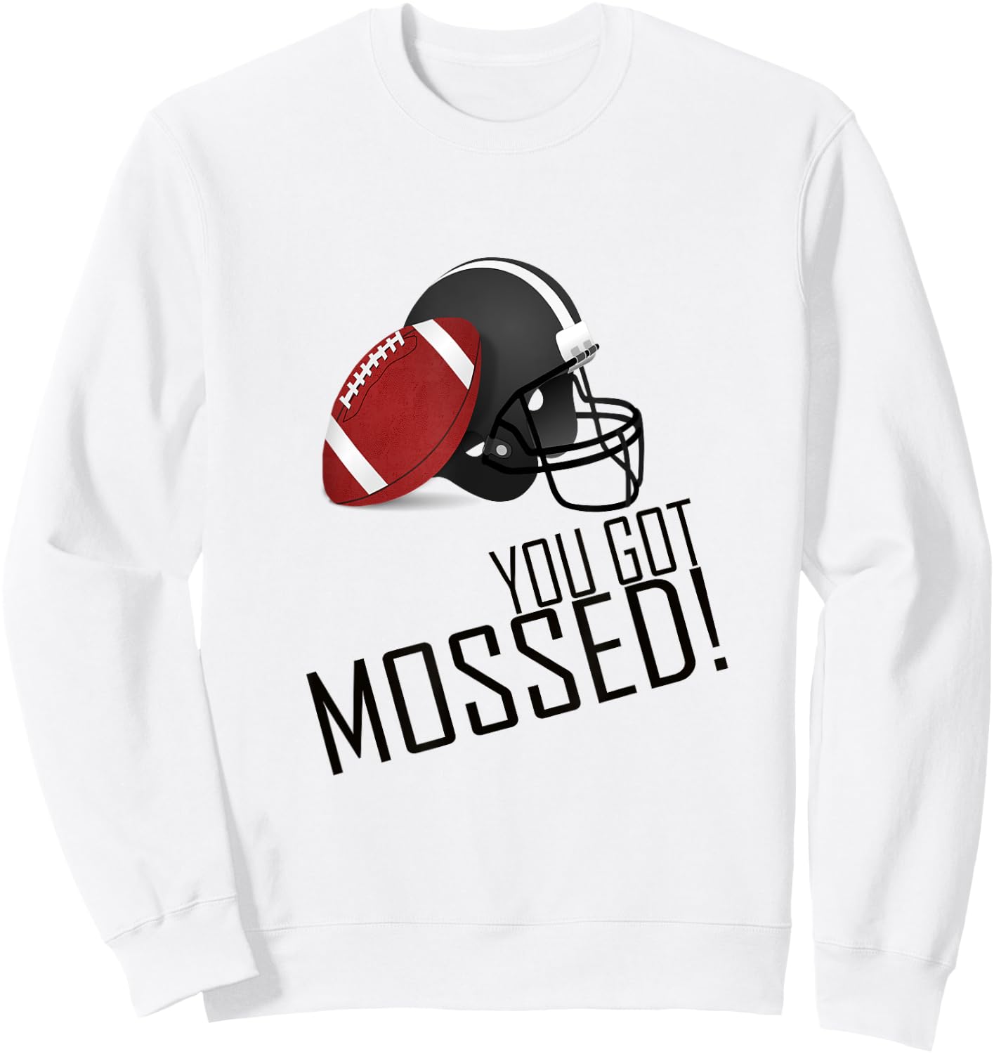 You Got Mossed Sweatshirt - Sweatshirt | White