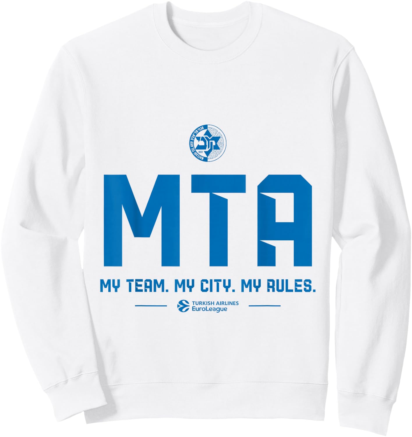Teams - Maccabi Playtika Tel Aviv Sweatshirt - Sweatshirt | White