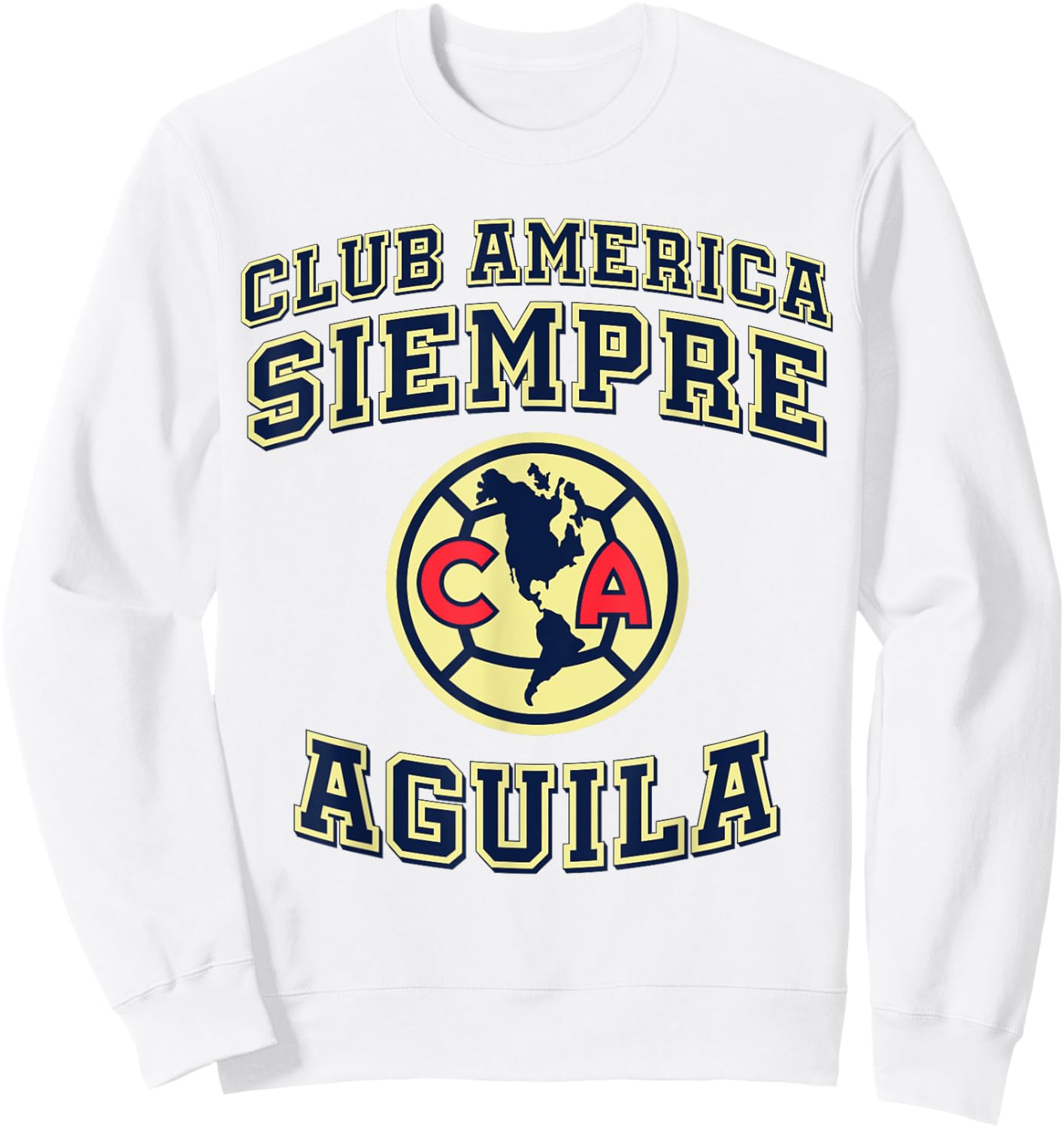 Club America - Score Big with Our Exclusive Collection Sweatshirt - Sweatshirt | White