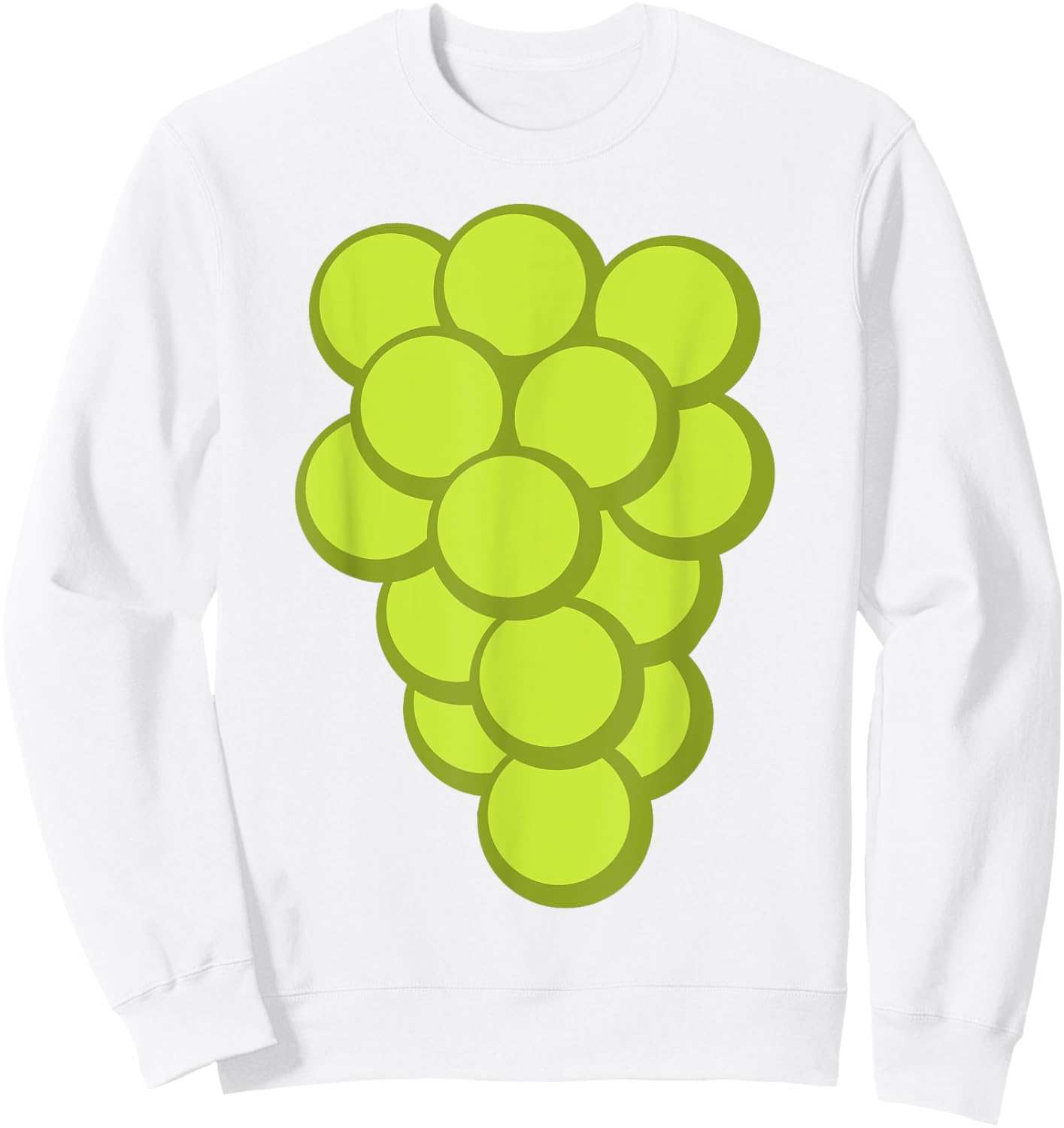 White Grapes Matching Group Halloween Costume Women Sweatshirt - Sweatshirt | White