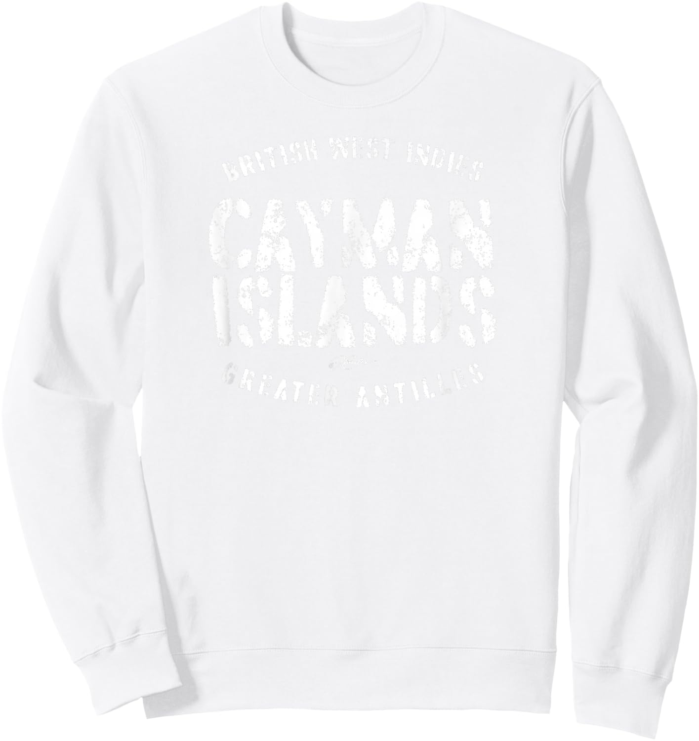 JCombs: Cayman Islands, Beach Sweatshirt - Sweatshirt | White