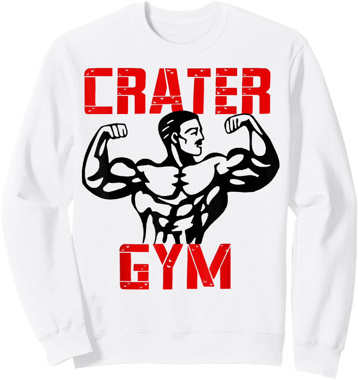 Crater Gym Sweatshirt - Sweatshirt | White