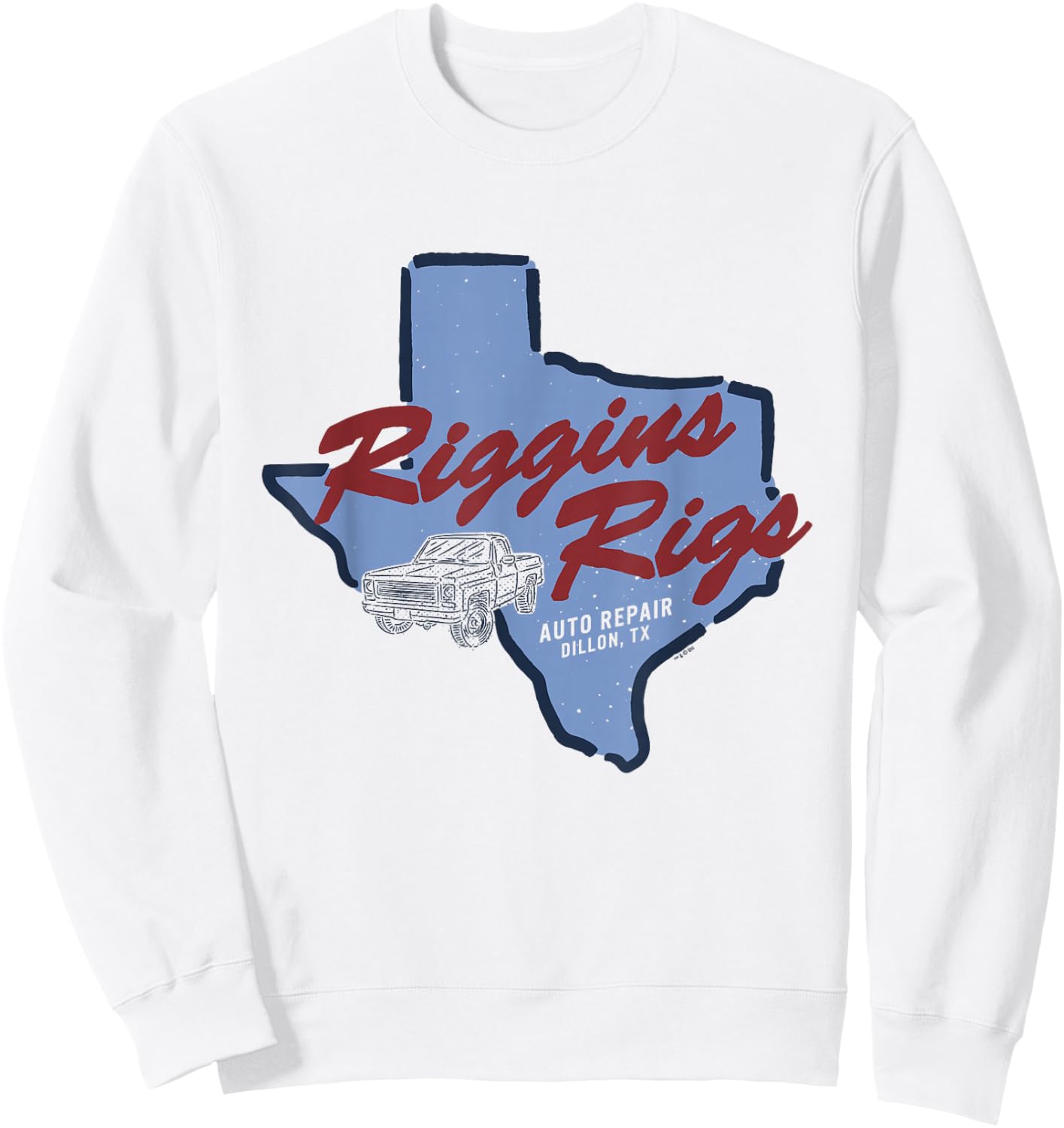 Friday Night Lights Riggins Rigs Comfortable Sweatshirt - Sweatshirt | White