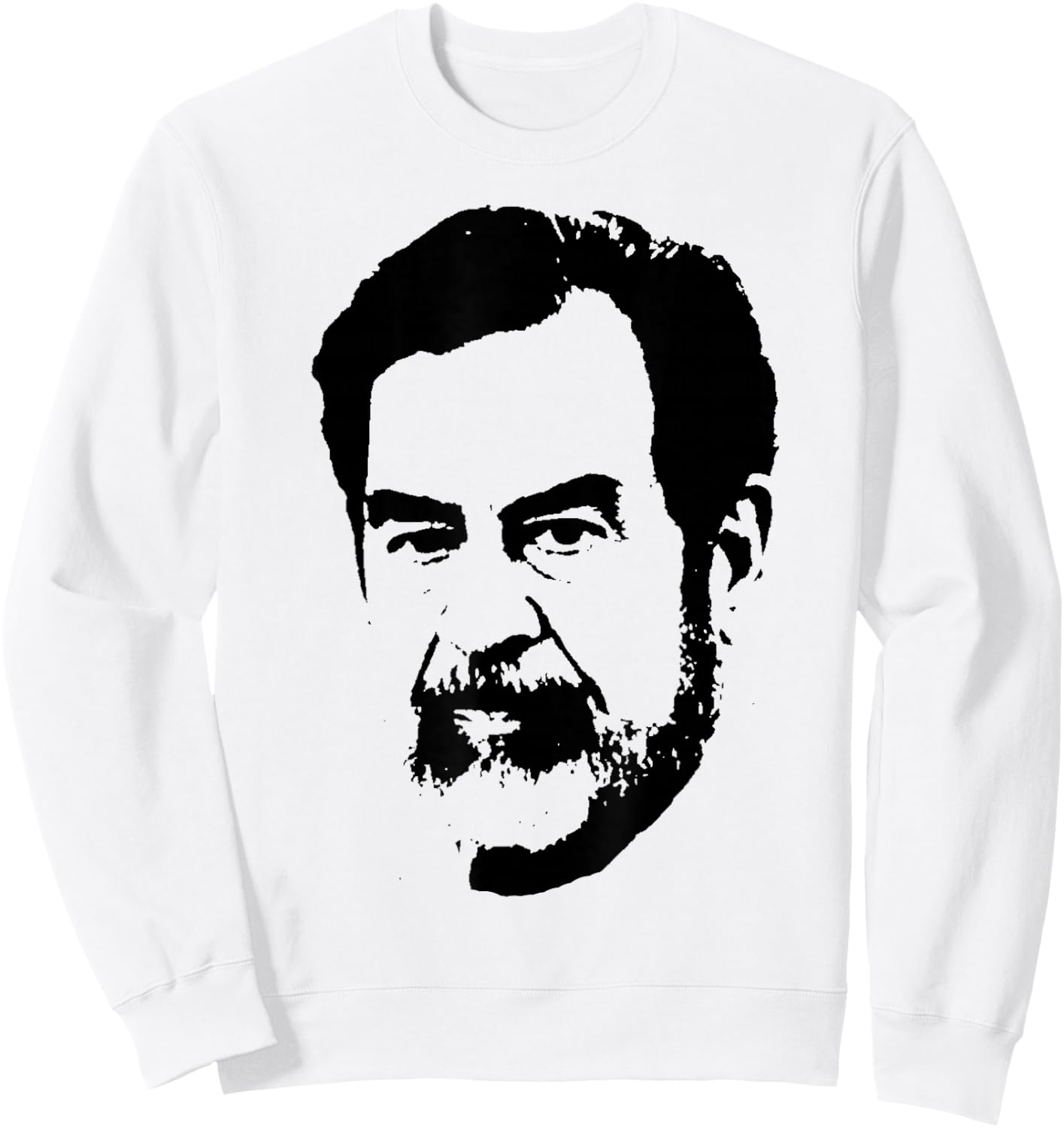 Saddam Hussein I Love Iraq Sweatshirt - Sweatshirt | White