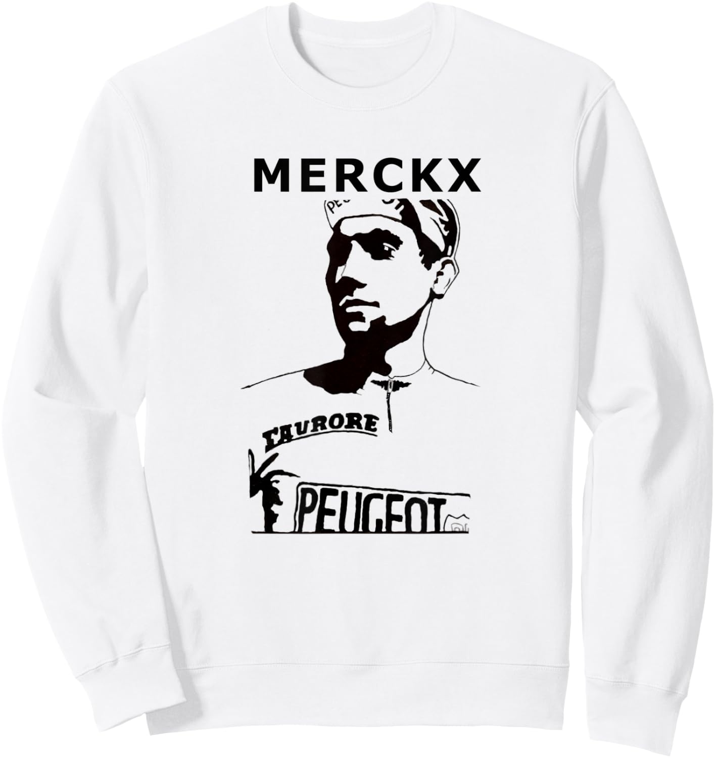 Eddy Merckx The Cannibal Jersey Sweatshirt - Sweatshirt | White