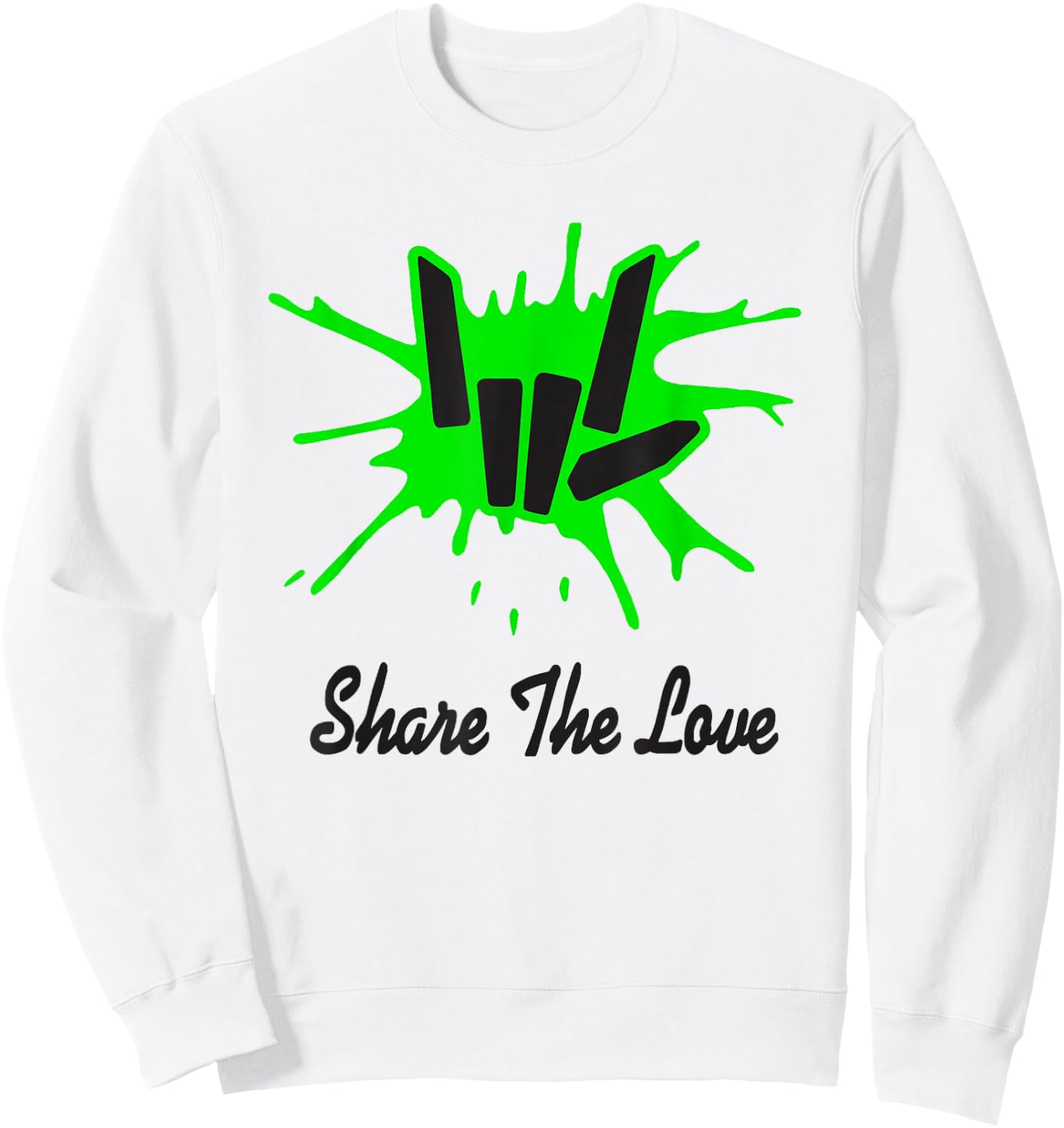 Share Love for Kids and Youth Sweatshirt - Sweatshirt | White